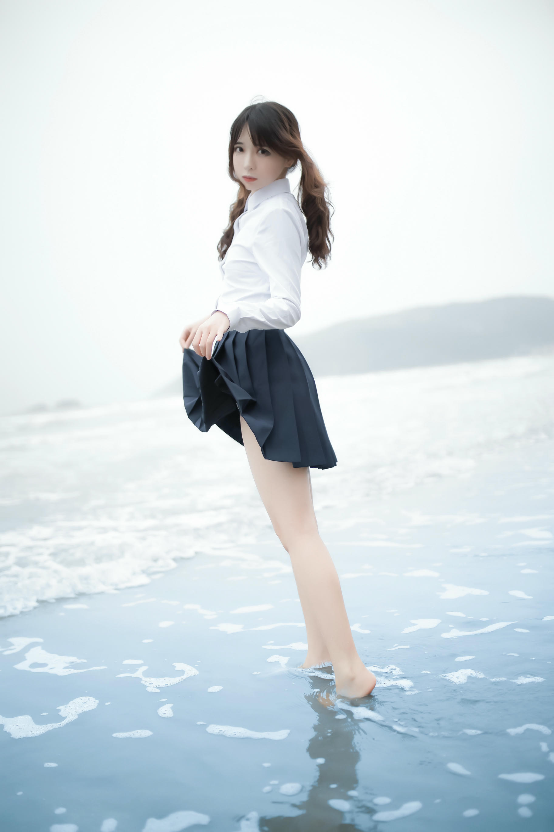 疯猫ss NO.056 海滩蓝色 [28P-190MB]_第1集