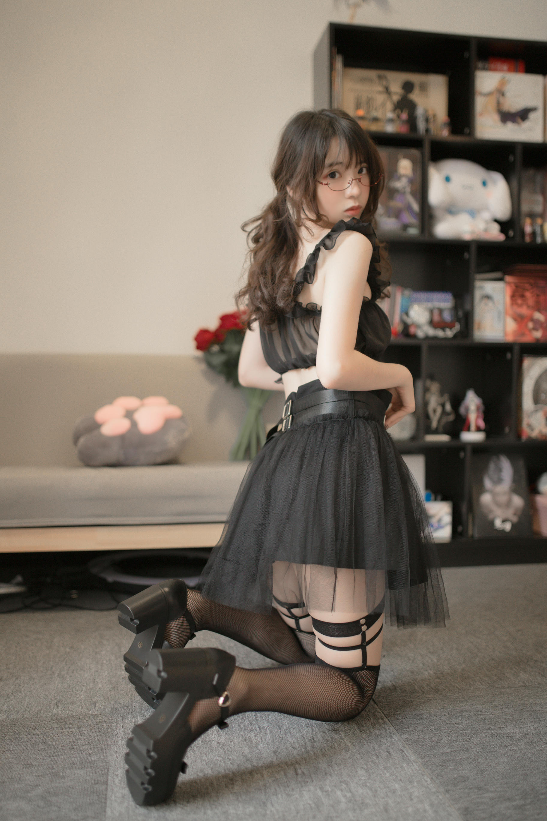 疯猫ss NO.057 黑内衣 [13P-178MB]_第1集