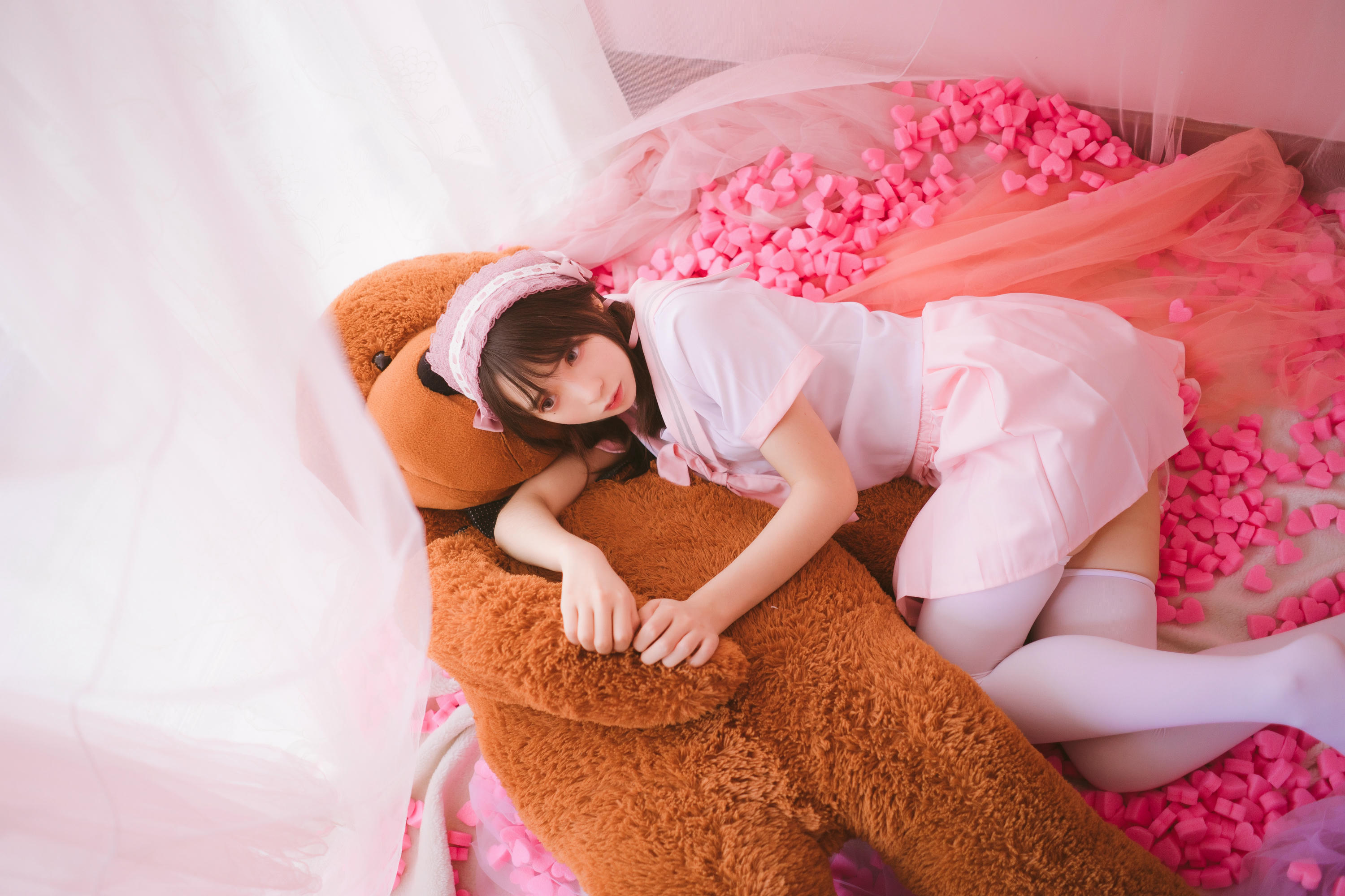 疯猫ss NO.007 丝袜狂想曲（粉） [54P-623MB]_第1集