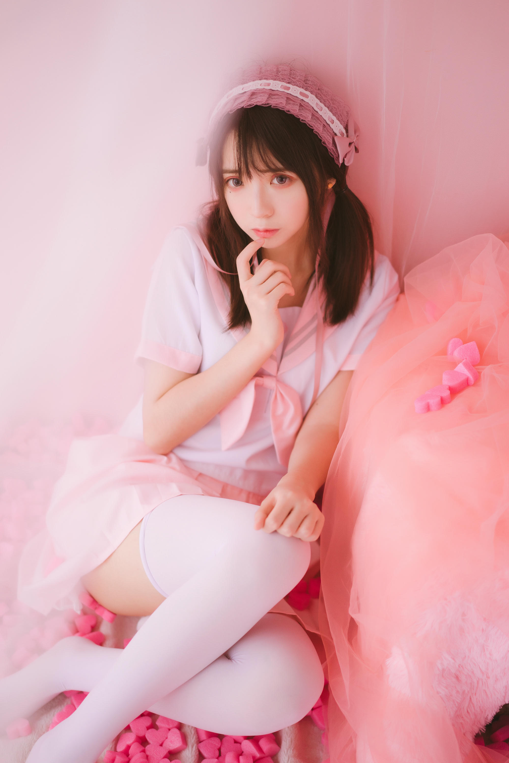 疯猫ss NO.007 丝袜狂想曲（粉） [54P-623MB]_第2集