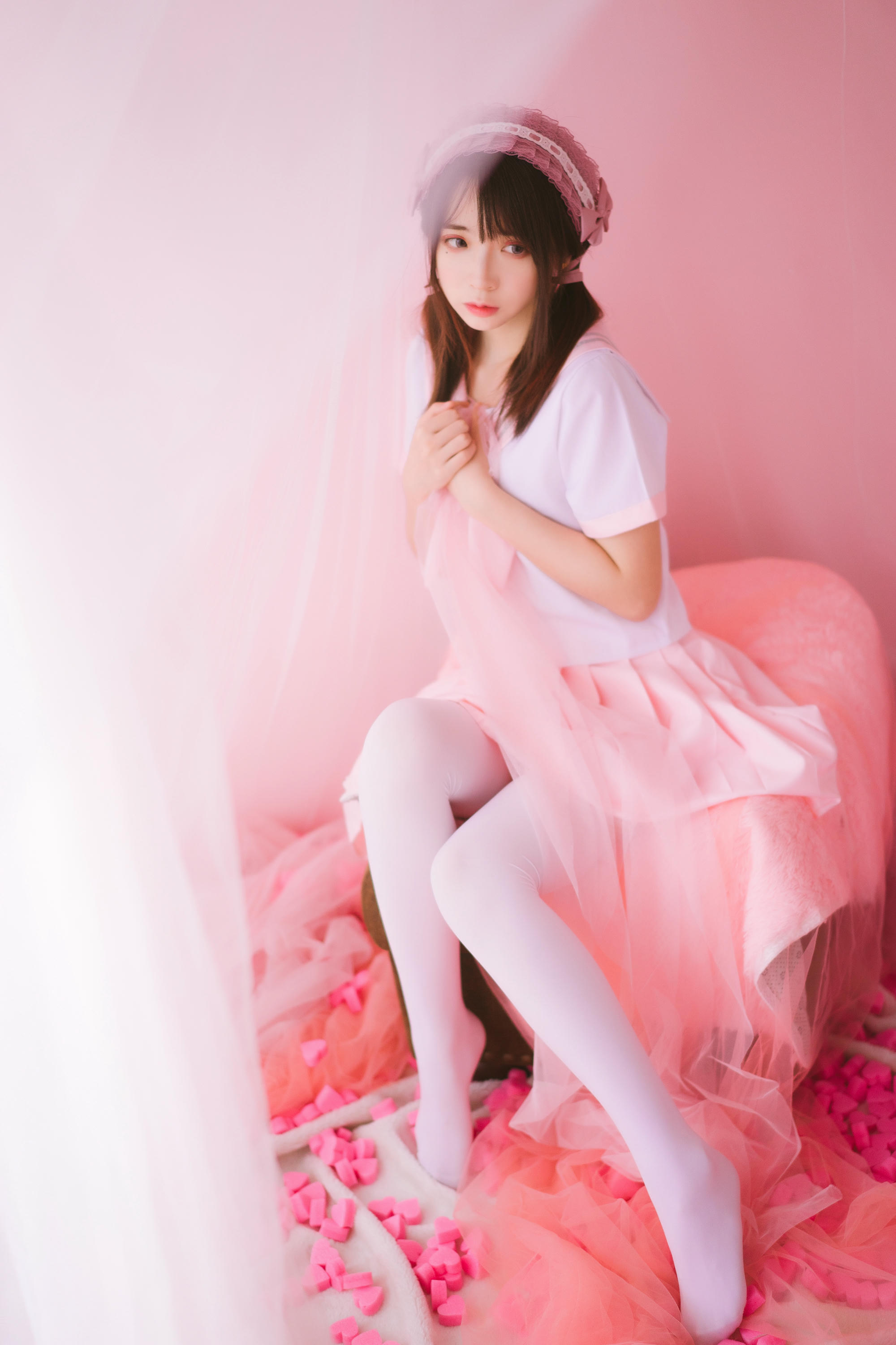 疯猫ss NO.007 丝袜狂想曲（粉） [54P-623MB]_第3集