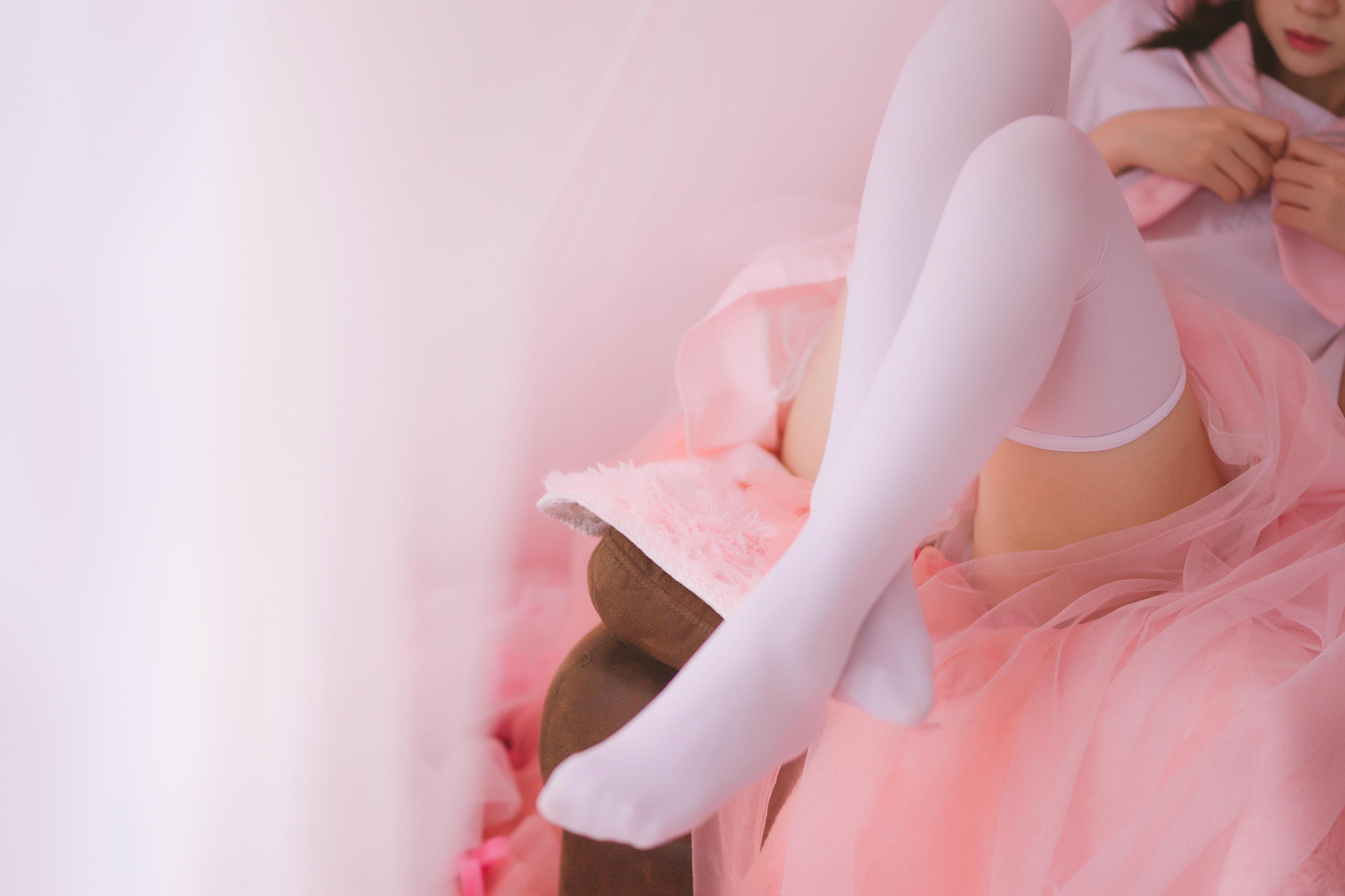 疯猫ss NO.007 丝袜狂想曲（粉） [54P-623MB]_第3集