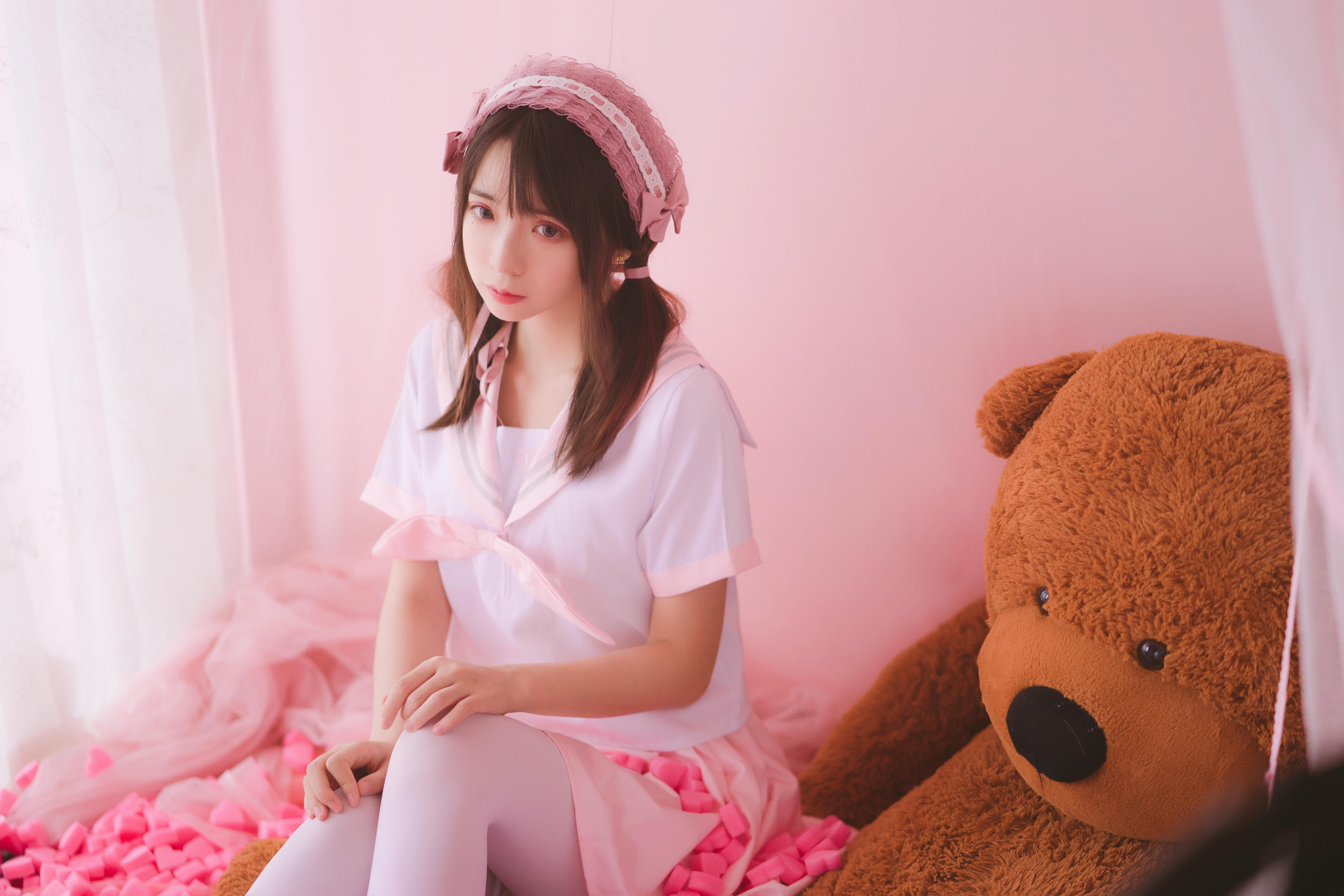 疯猫ss NO.007 丝袜狂想曲（粉） [54P-623MB]_第1集