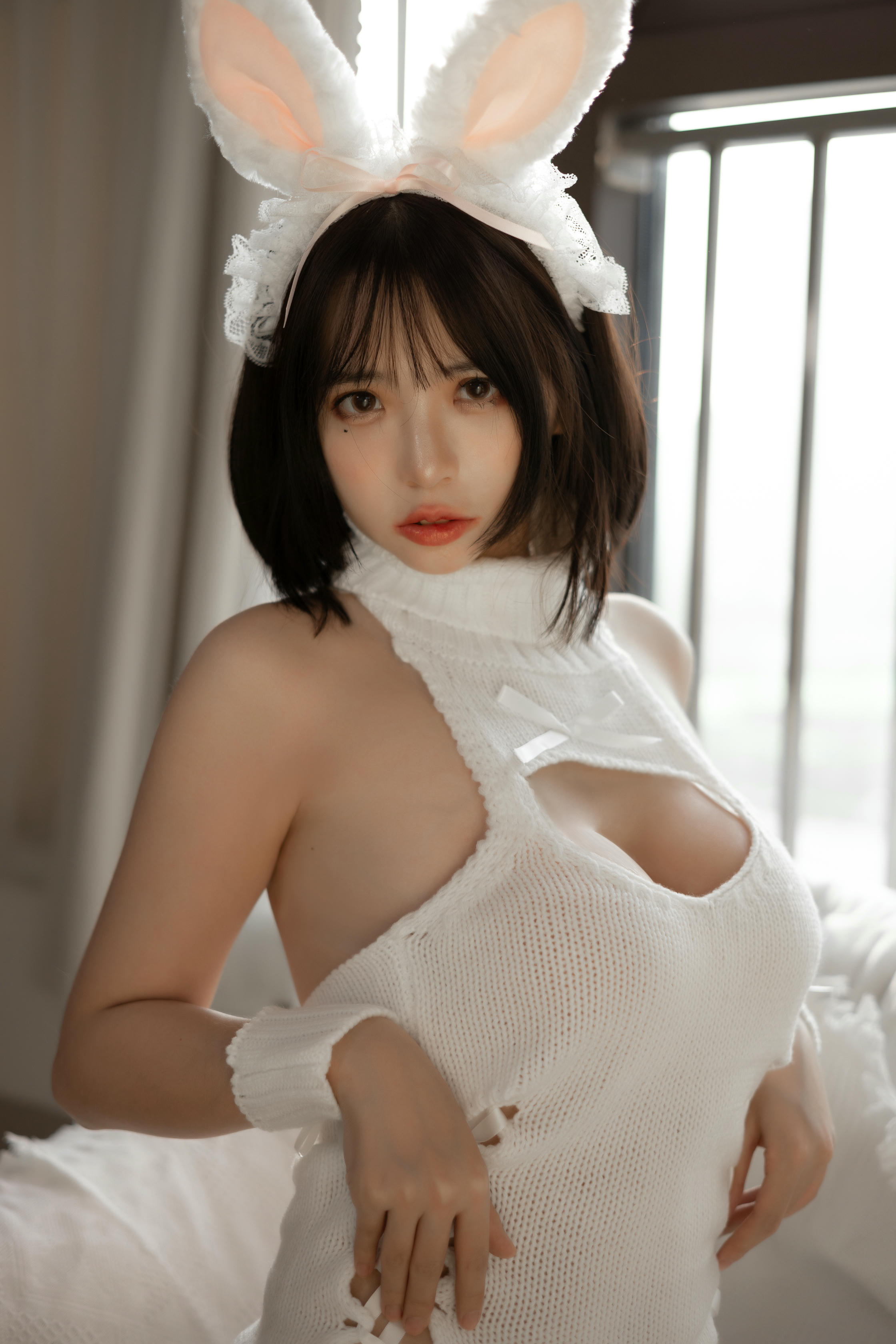 疯猫ss NO.073 白毛衣 [49P-549MB]_第1集