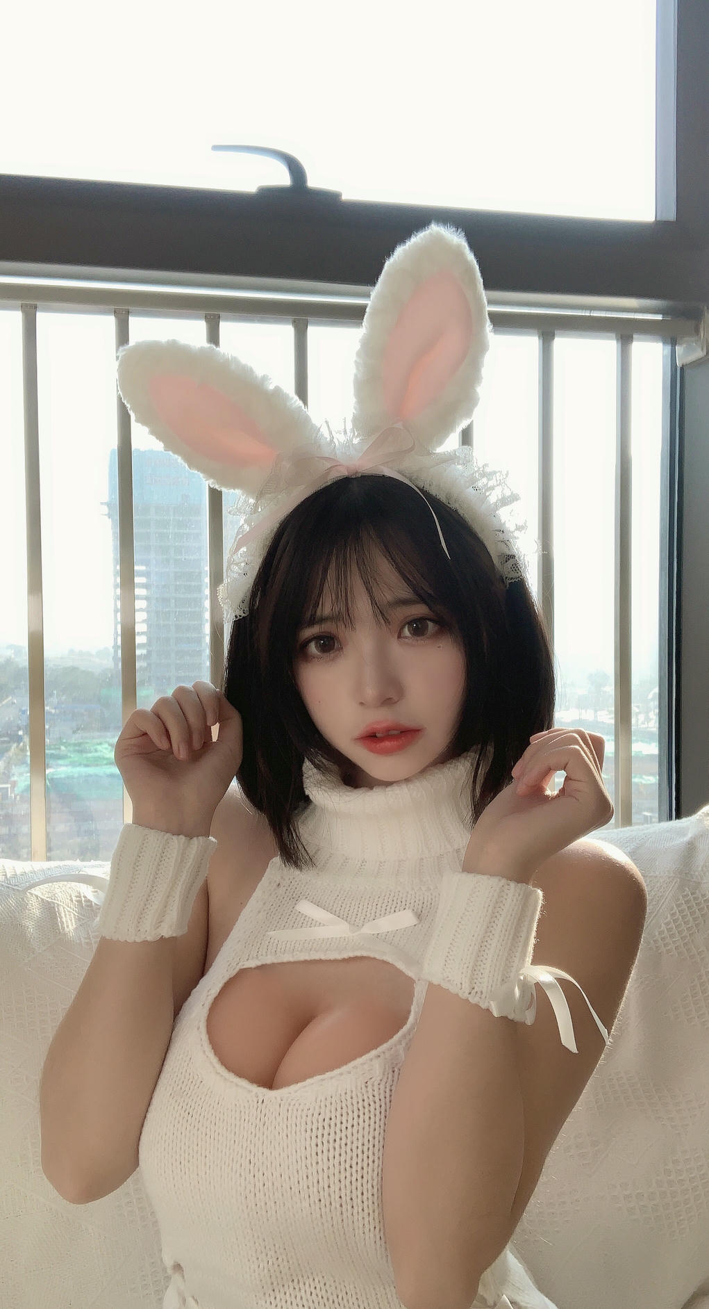 疯猫ss NO.073 白毛衣 [49P-549MB]-自拍_第1集