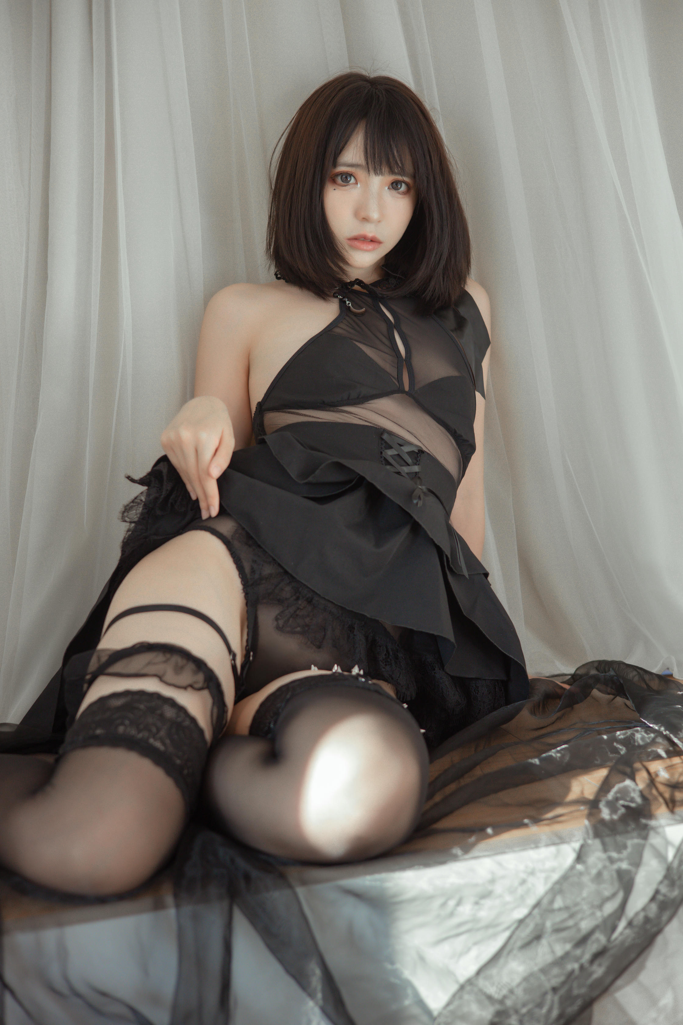 疯猫ss NO.074 民宿黑裙 [40P4V-919MB]_第1集