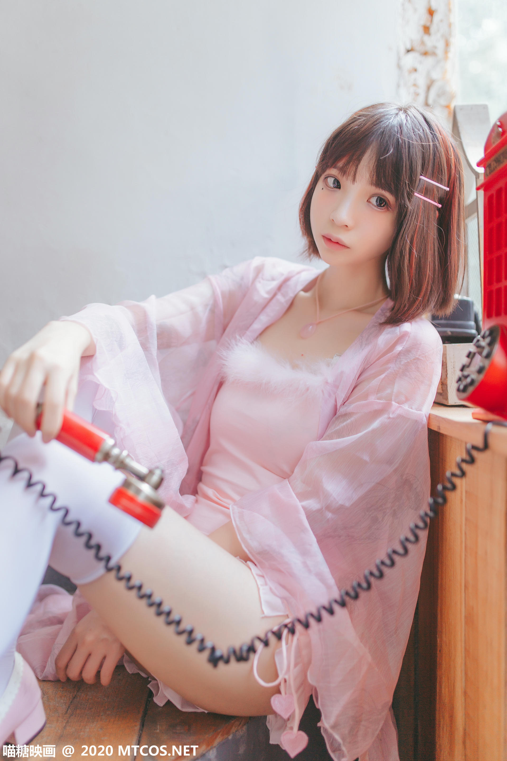 疯猫ss NO.079 粉色披纱 [20P-278MB]_第1集