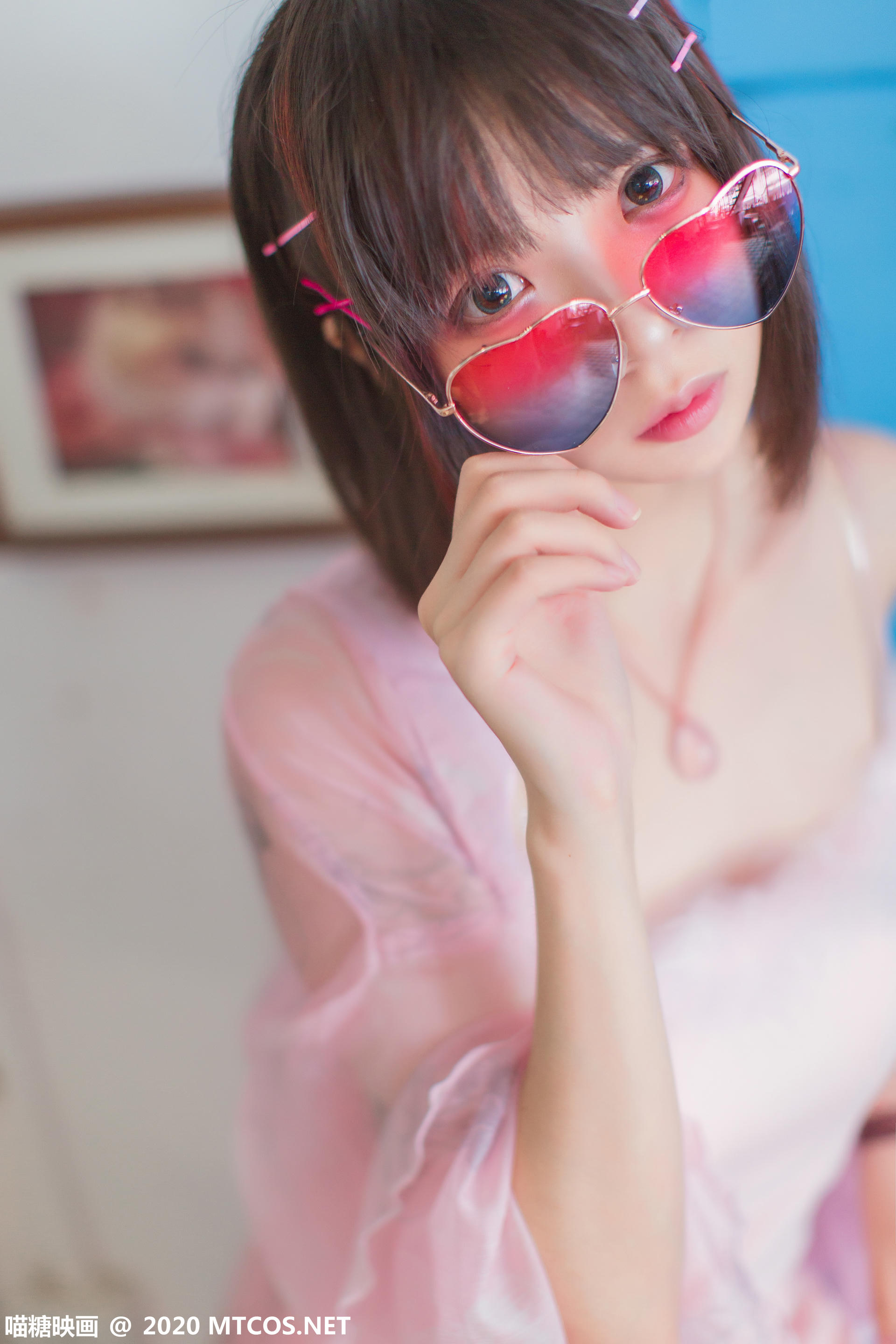 疯猫ss NO.079 粉色披纱 [20P-278MB]_第1集