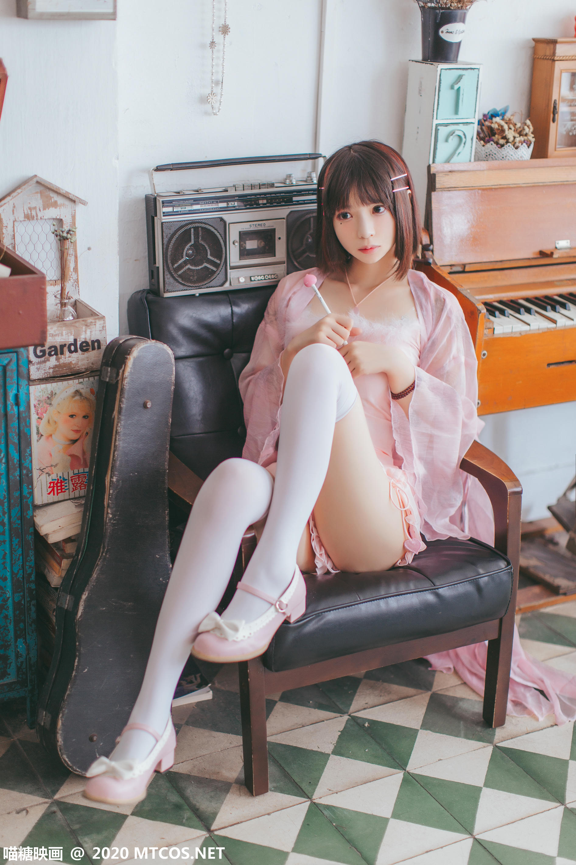 疯猫ss NO.079 粉色披纱 [20P-278MB]_第1集