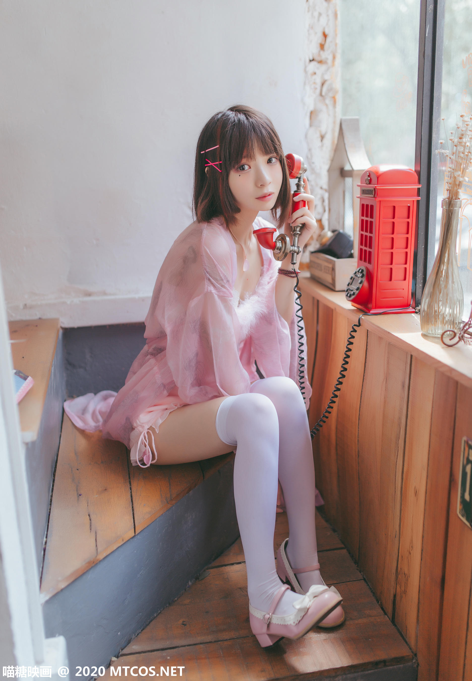 疯猫ss NO.079 粉色披纱 [20P-278MB]_第1集