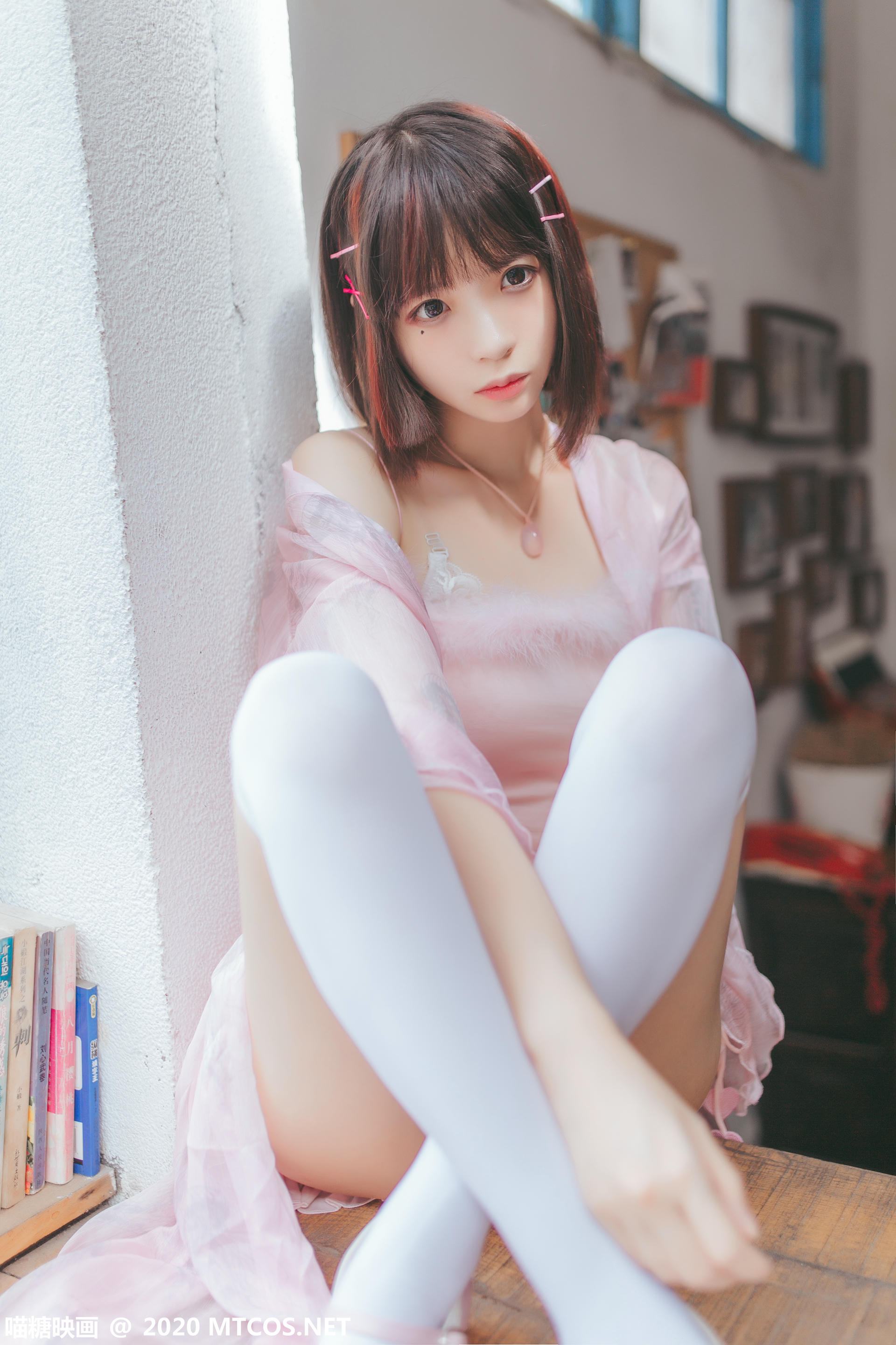 疯猫ss NO.079 粉色披纱 [20P-278MB]_第1集