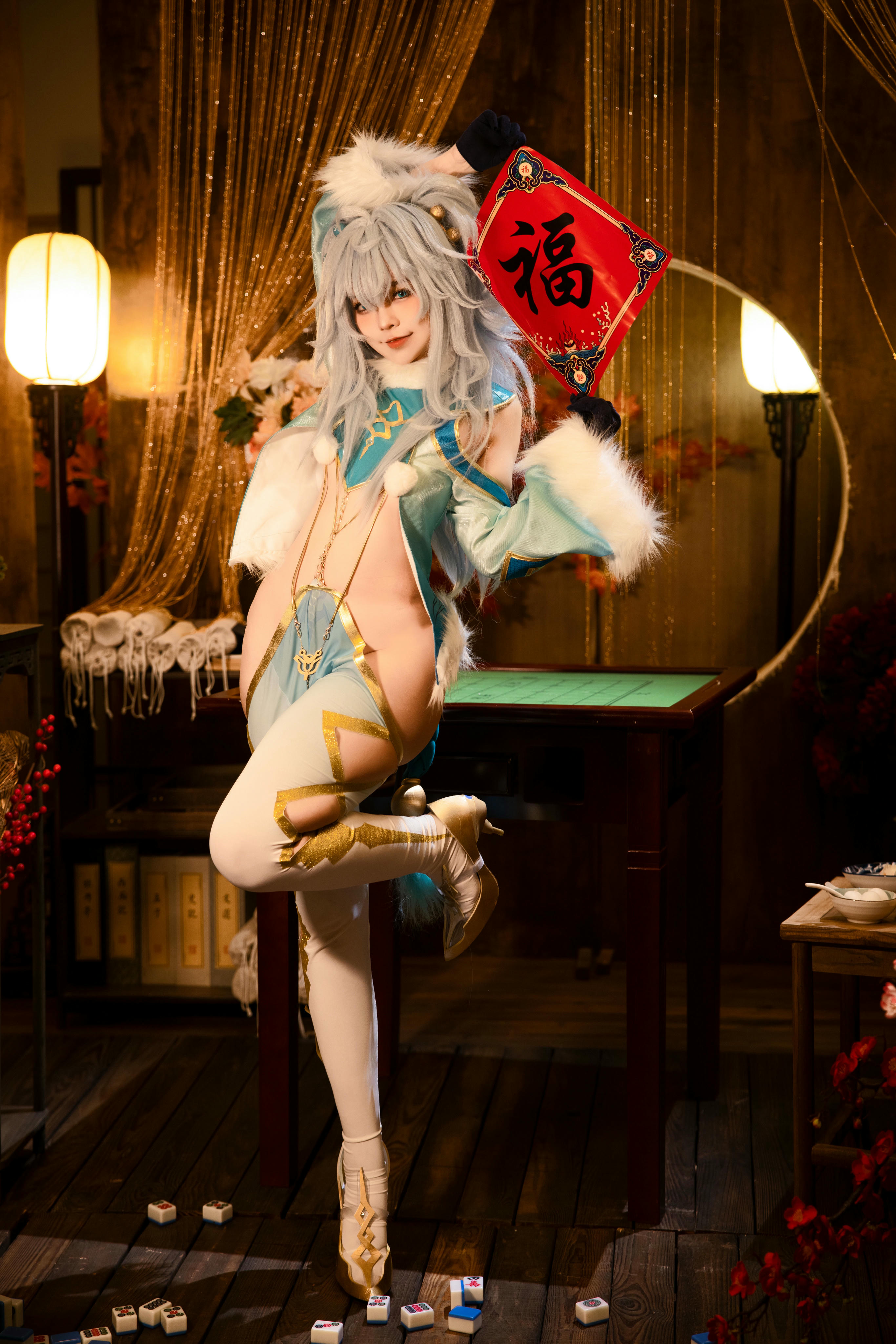 G44不会受伤 NO.103 芙洛伦春节 [30P-362MB]_第2集