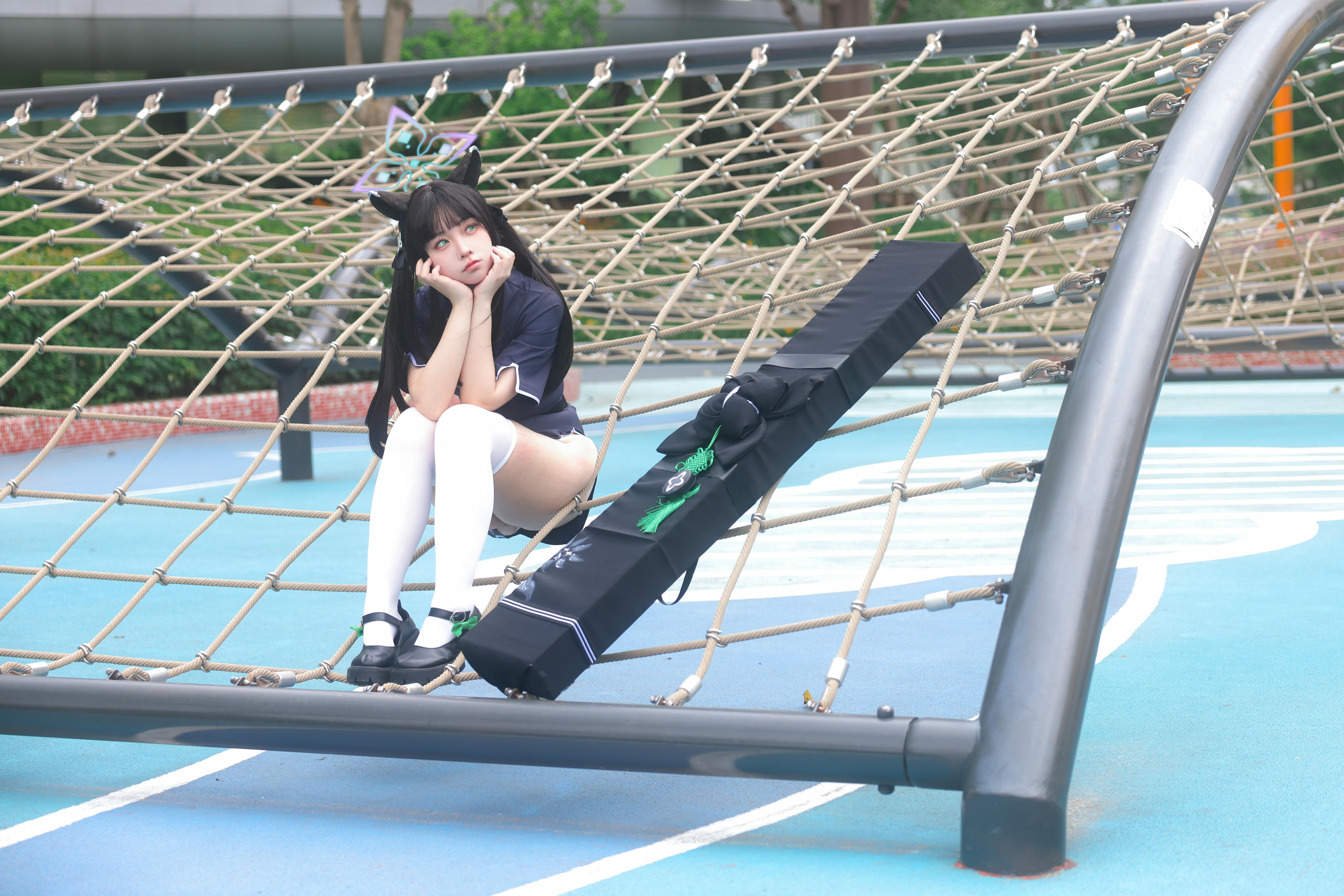 G44不会受伤 NO.111 碧蓝档案 幼瞬[27P-241.2M]_第1集