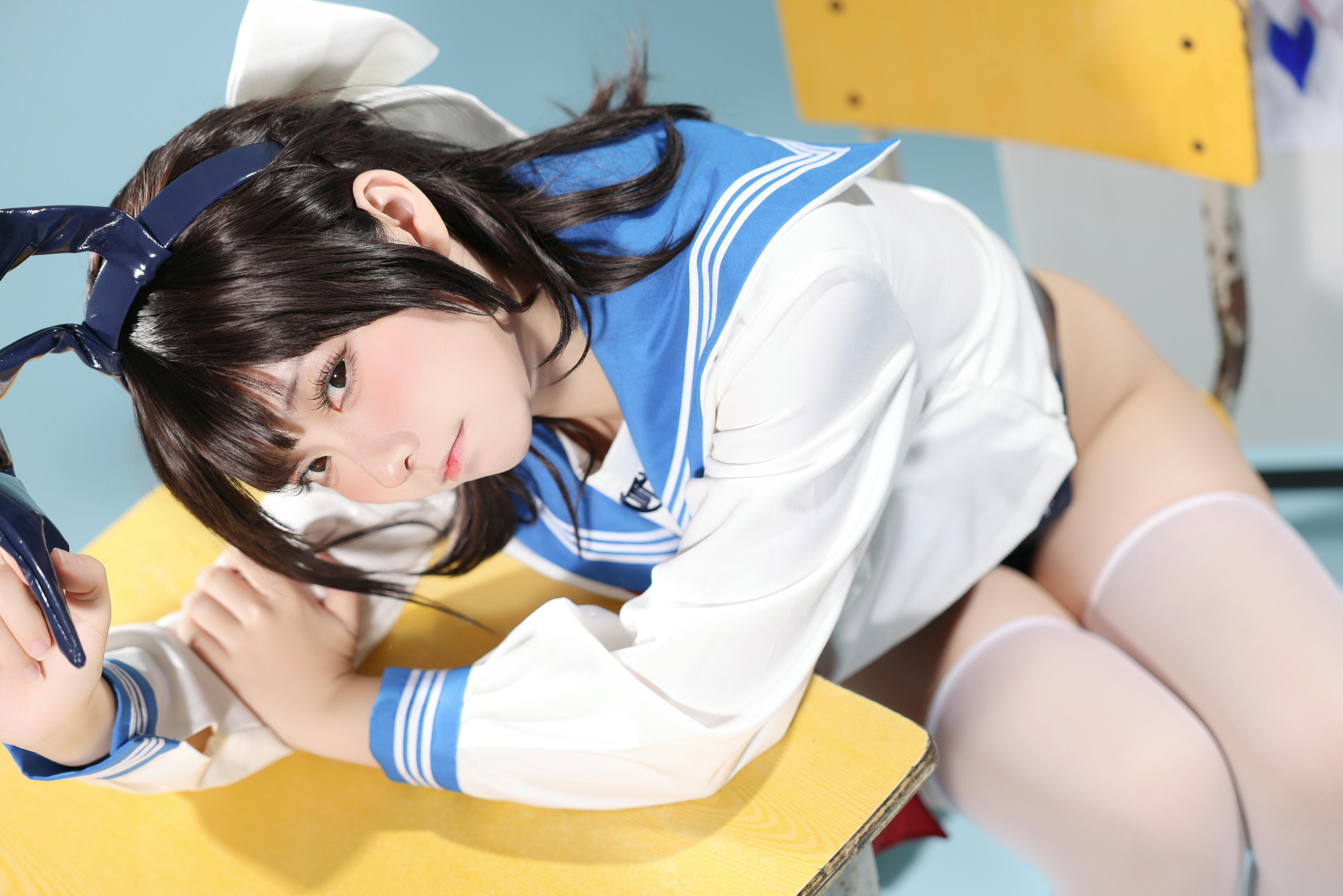 G44不会受伤 NO.120 水手服兔女郎咖啡厅 [27P-350MB]_第1集