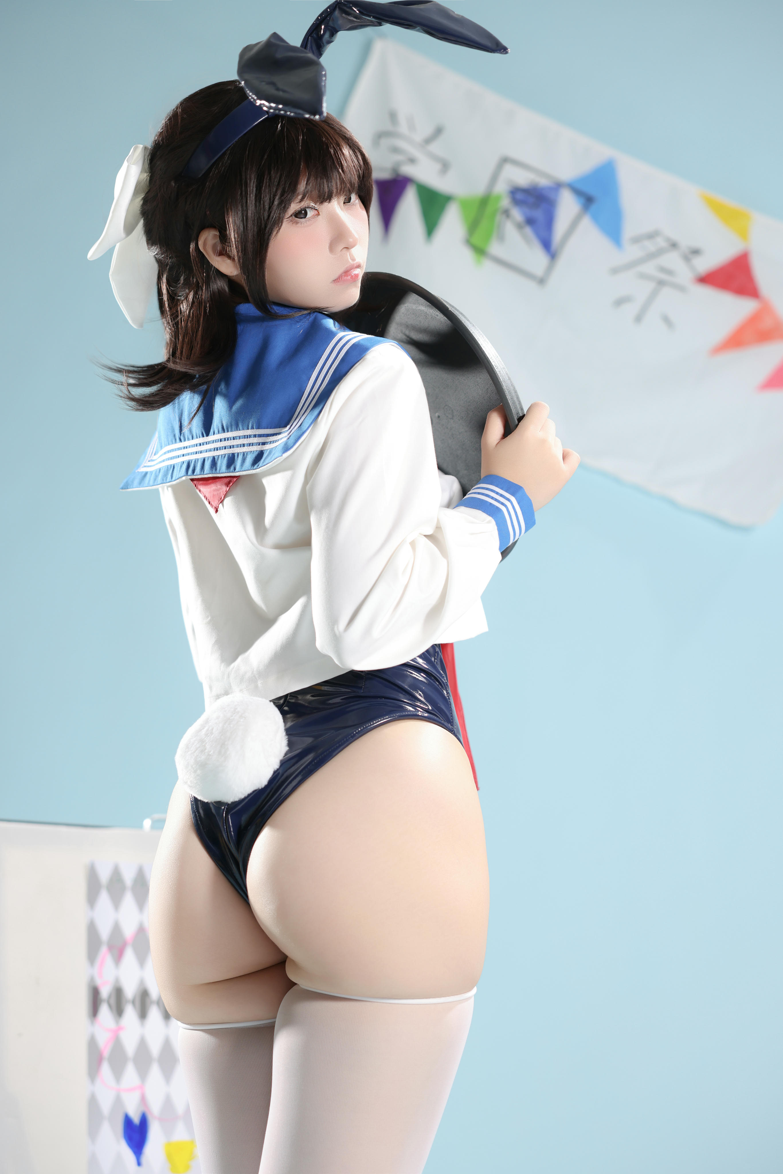 G44不会受伤 NO.120 水手服兔女郎咖啡厅 [27P-350MB]_第2集