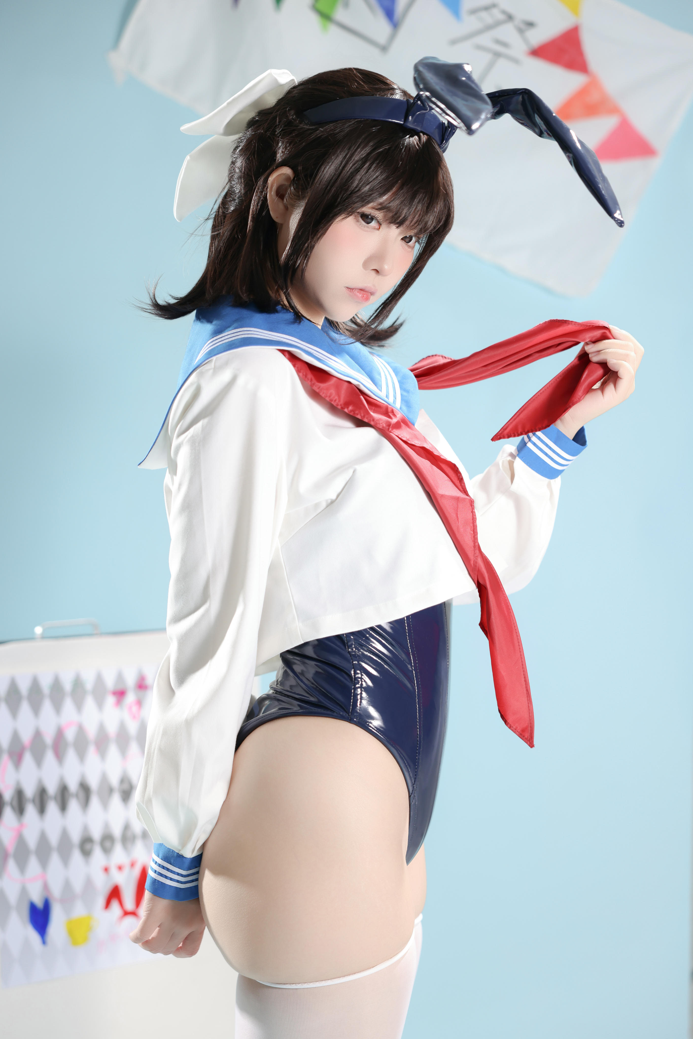 G44不会受伤 NO.120 水手服兔女郎咖啡厅 [27P-350MB]_第2集