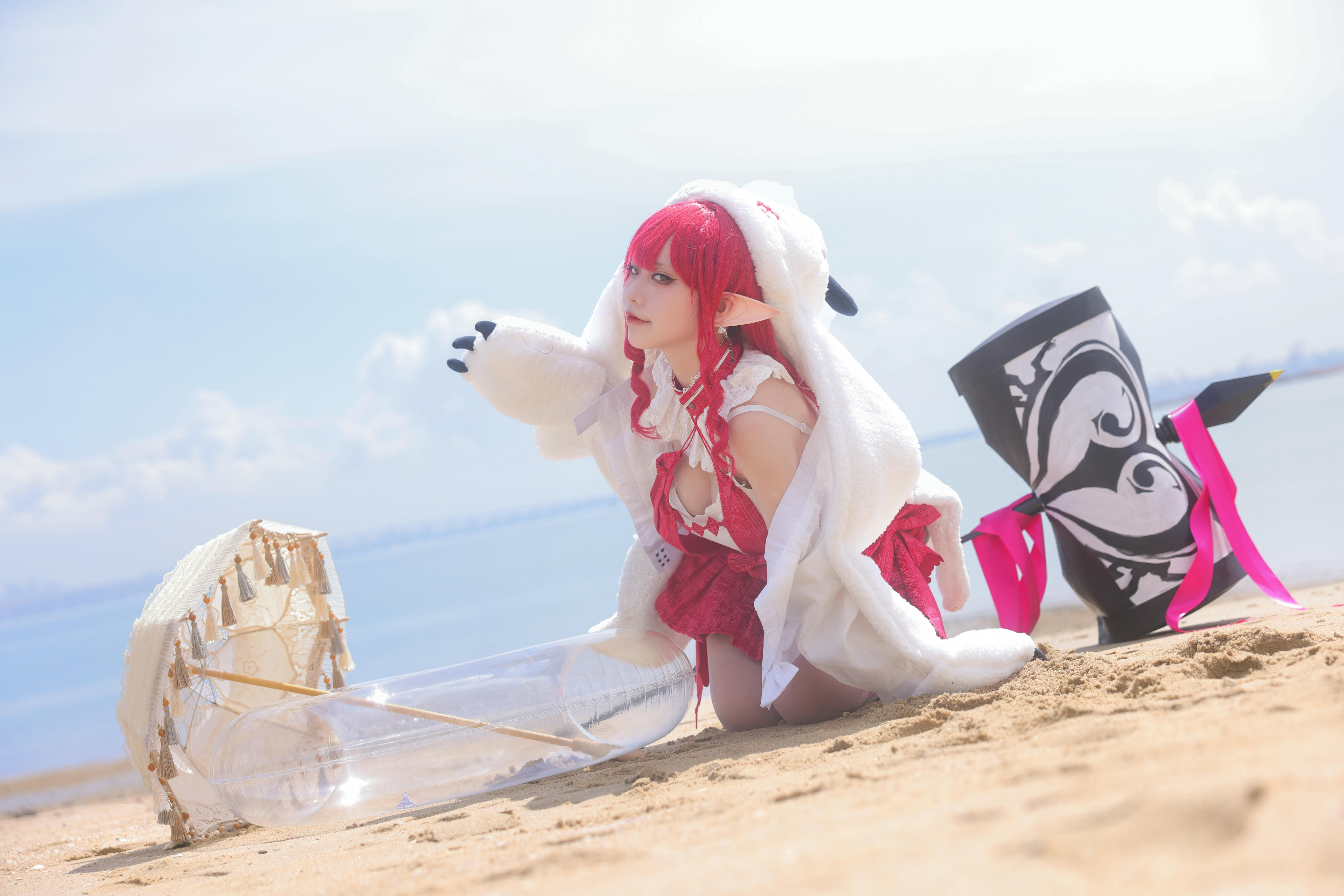 G44不会受伤 NO.133 米可科尔 芭万希 妖精骑士崔斯坦 [25P 233MB]_第1集