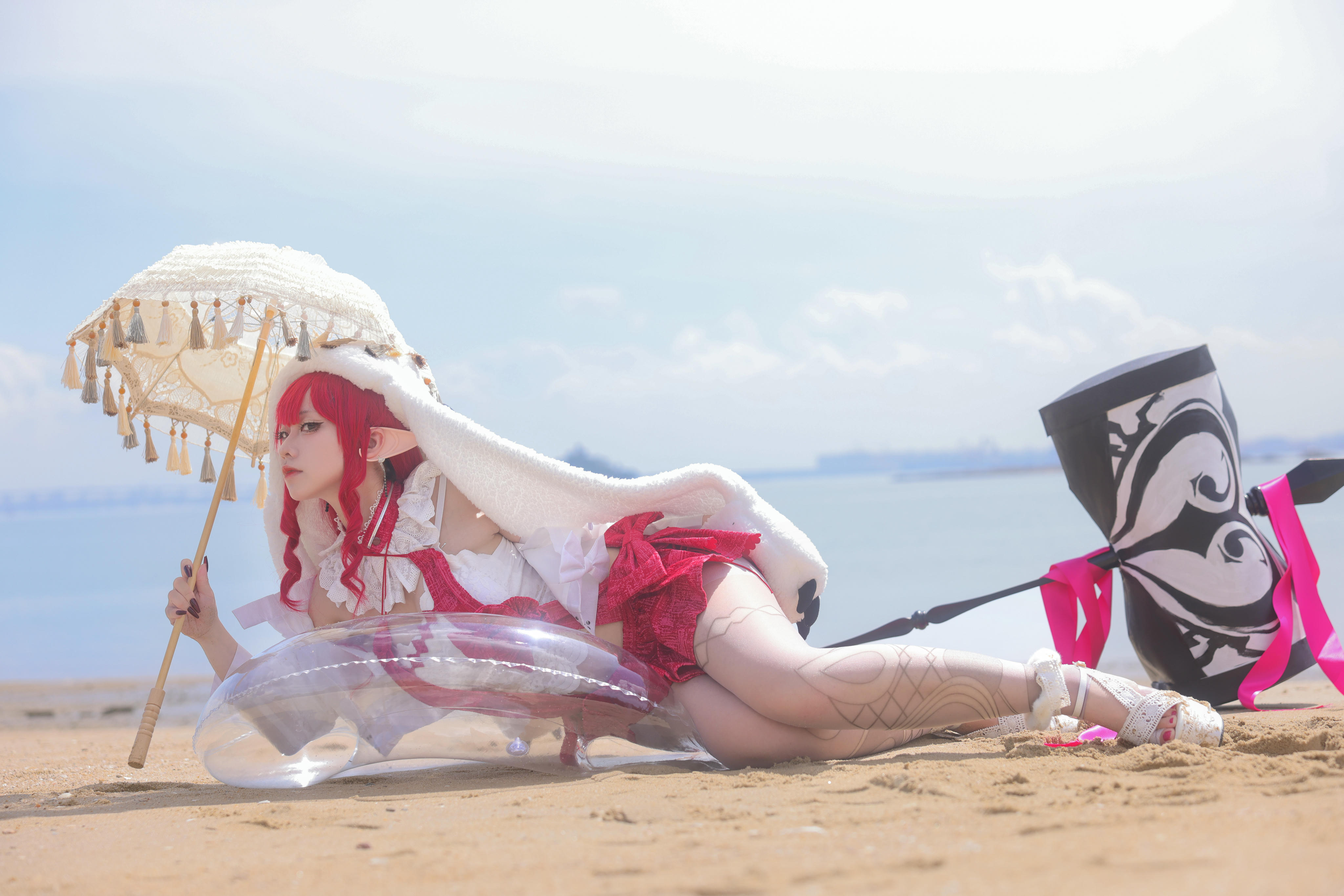 G44不会受伤 NO.133 米可科尔 芭万希 妖精骑士崔斯坦 [25P 233MB]_第1集