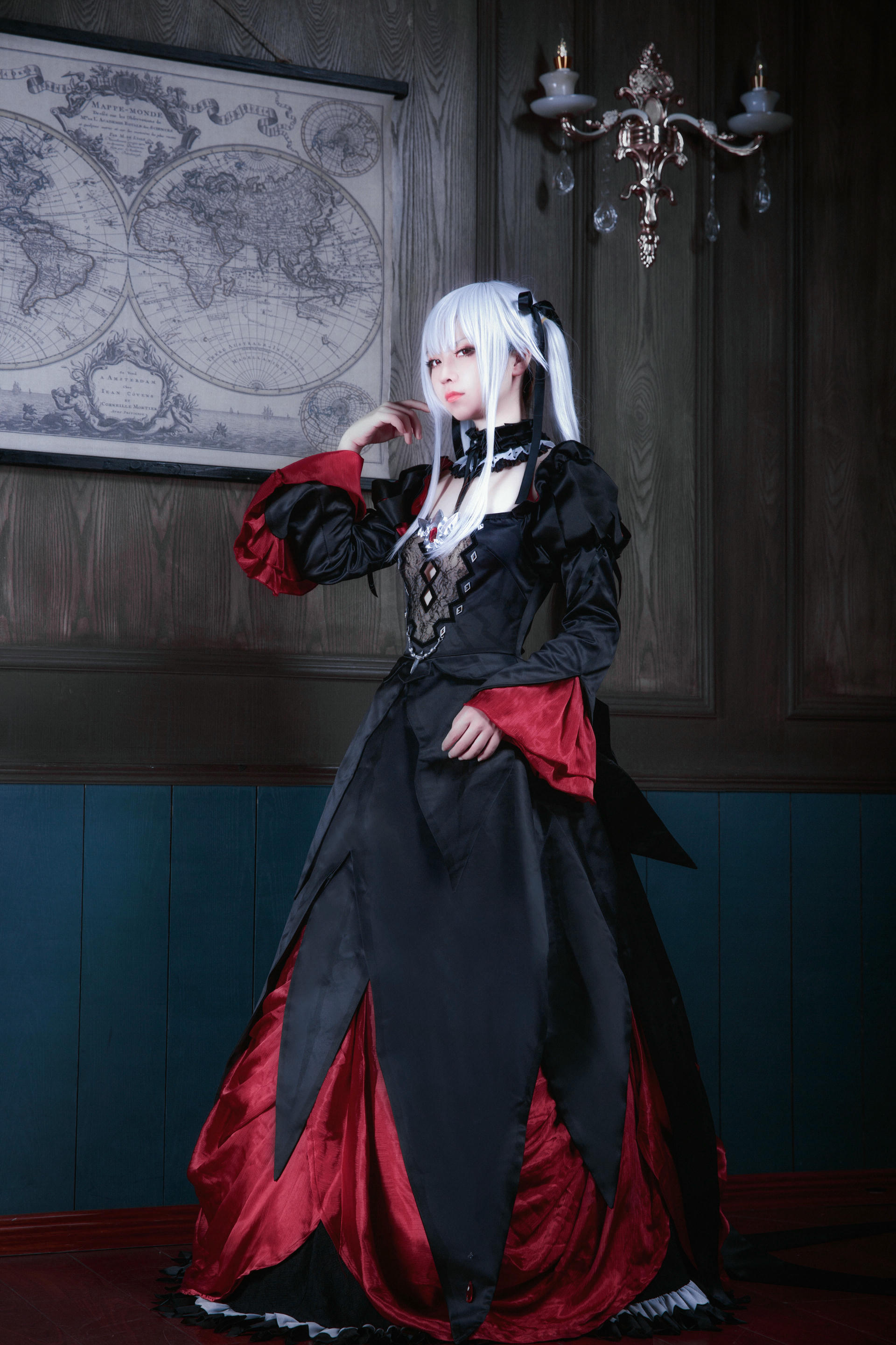 G44不会受伤 NO.017 雾枝长裙 [13P-29MB]_第1集