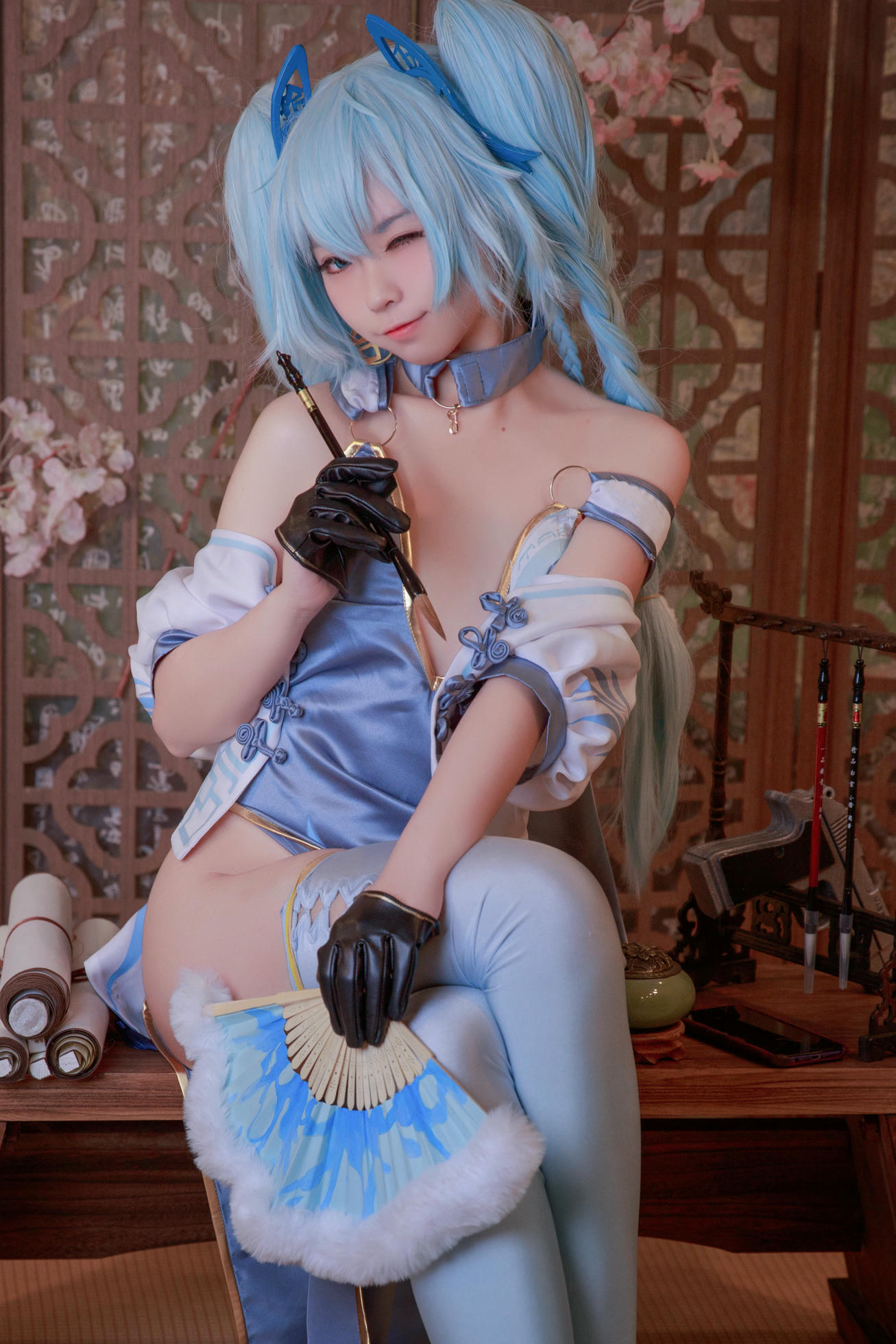 G44不会受伤 NO.003 pa15旗袍 翠雀媚 [20P-69MB]_第1集