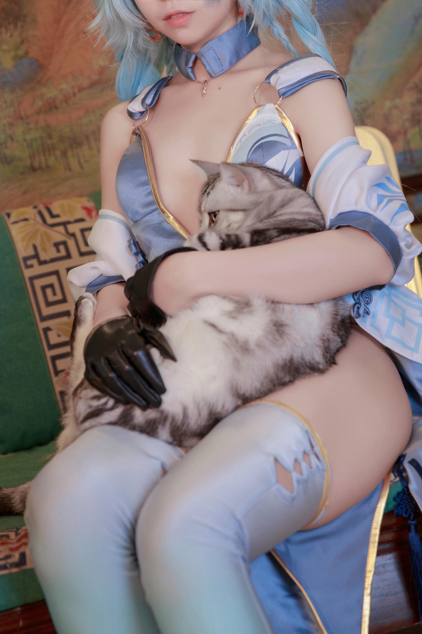 G44不会受伤 NO.003 pa15旗袍 翠雀媚 [20P-69MB]_第1集