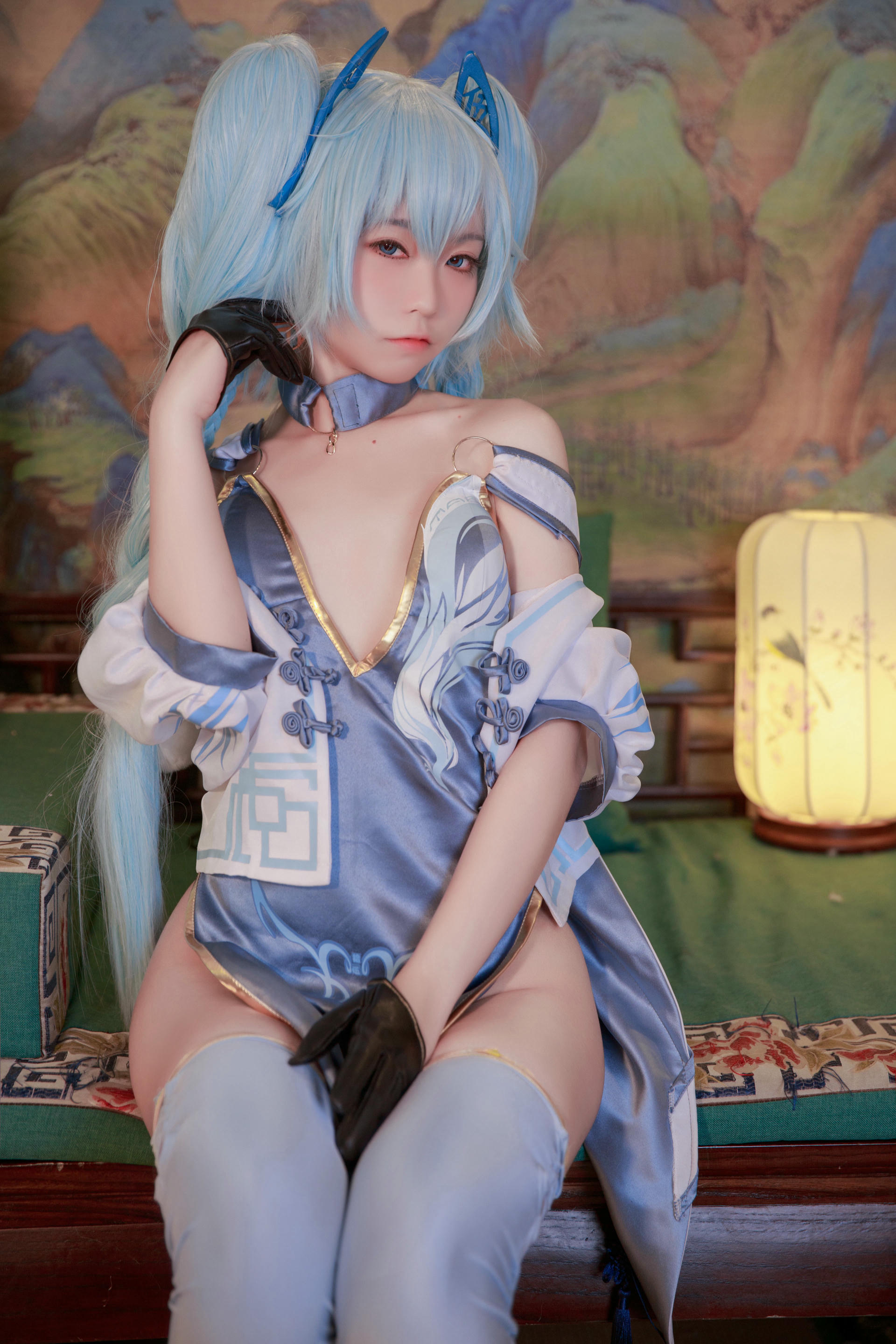 G44不会受伤 NO.003 pa15旗袍 翠雀媚 [20P-69MB]_第1集