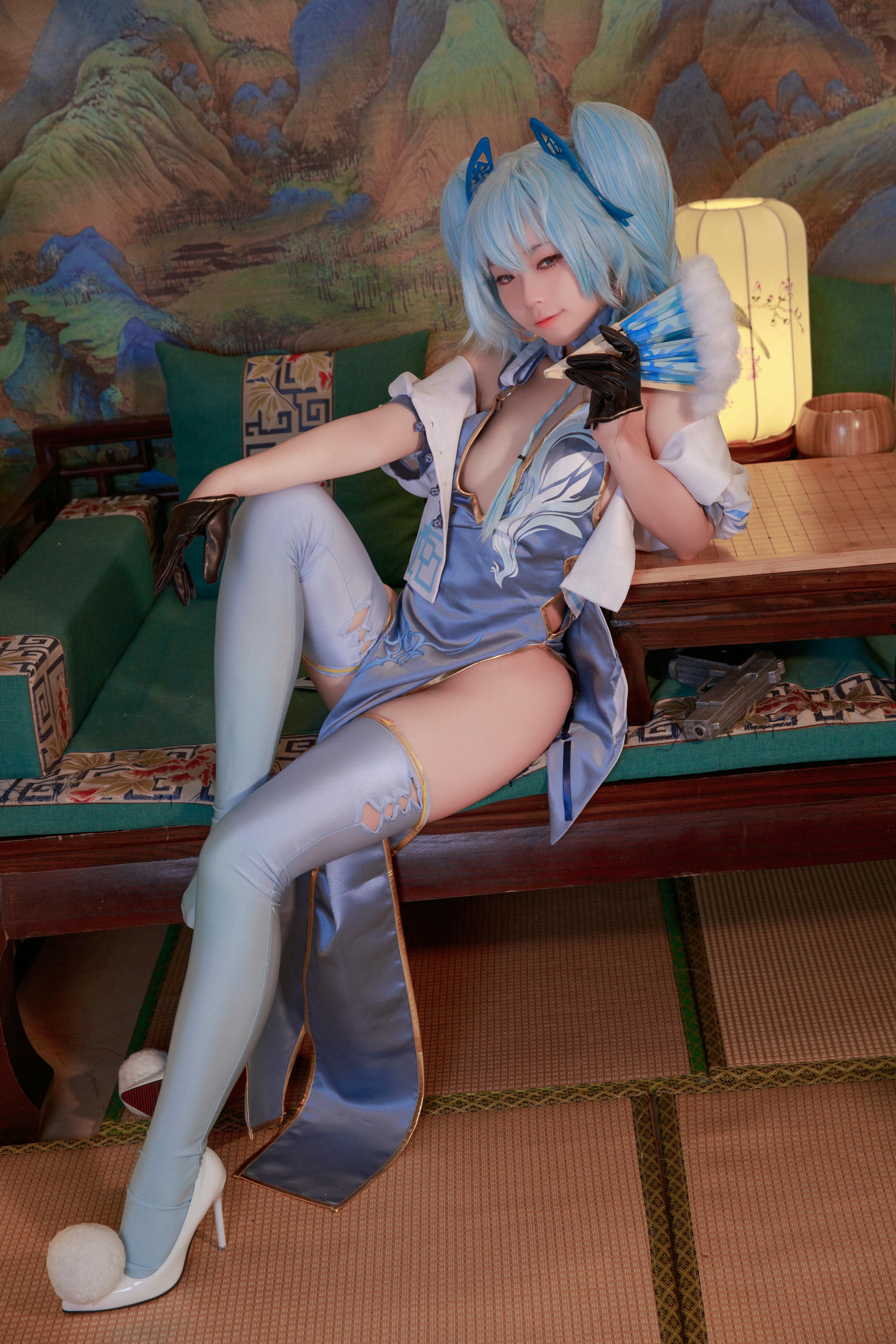 G44不会受伤 NO.003 pa15旗袍 翠雀媚 [20P-69MB]_第1集