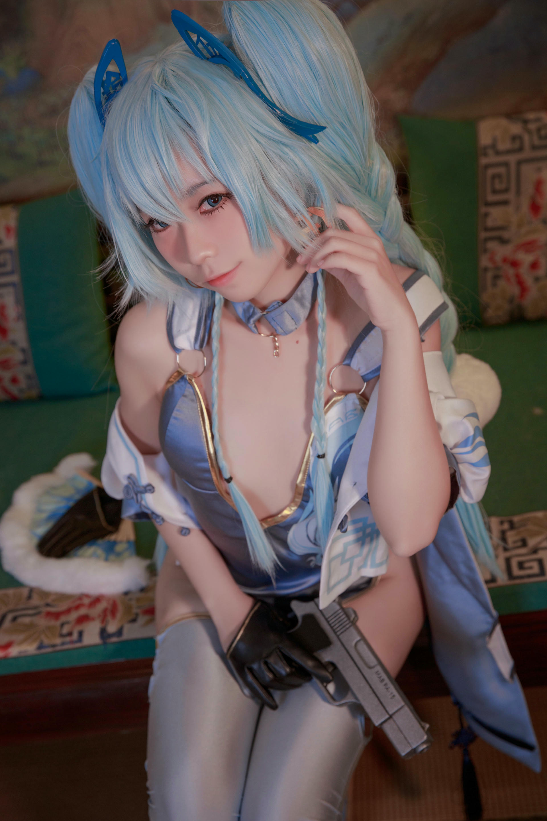 G44不会受伤 NO.003 pa15旗袍 翠雀媚 [20P-69MB]_第1集