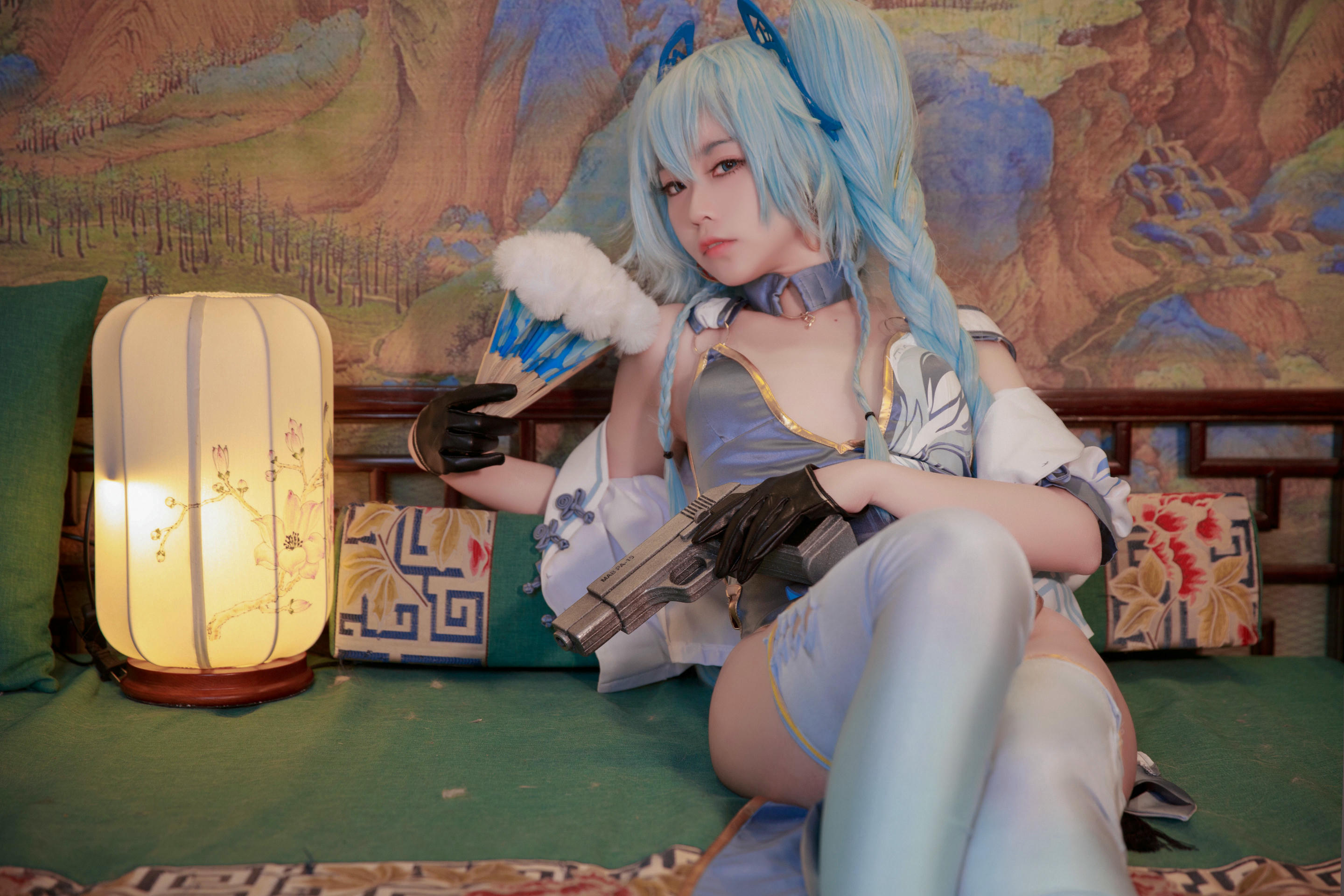 G44不会受伤 NO.003 pa15旗袍 翠雀媚 [20P-69MB]_第1集