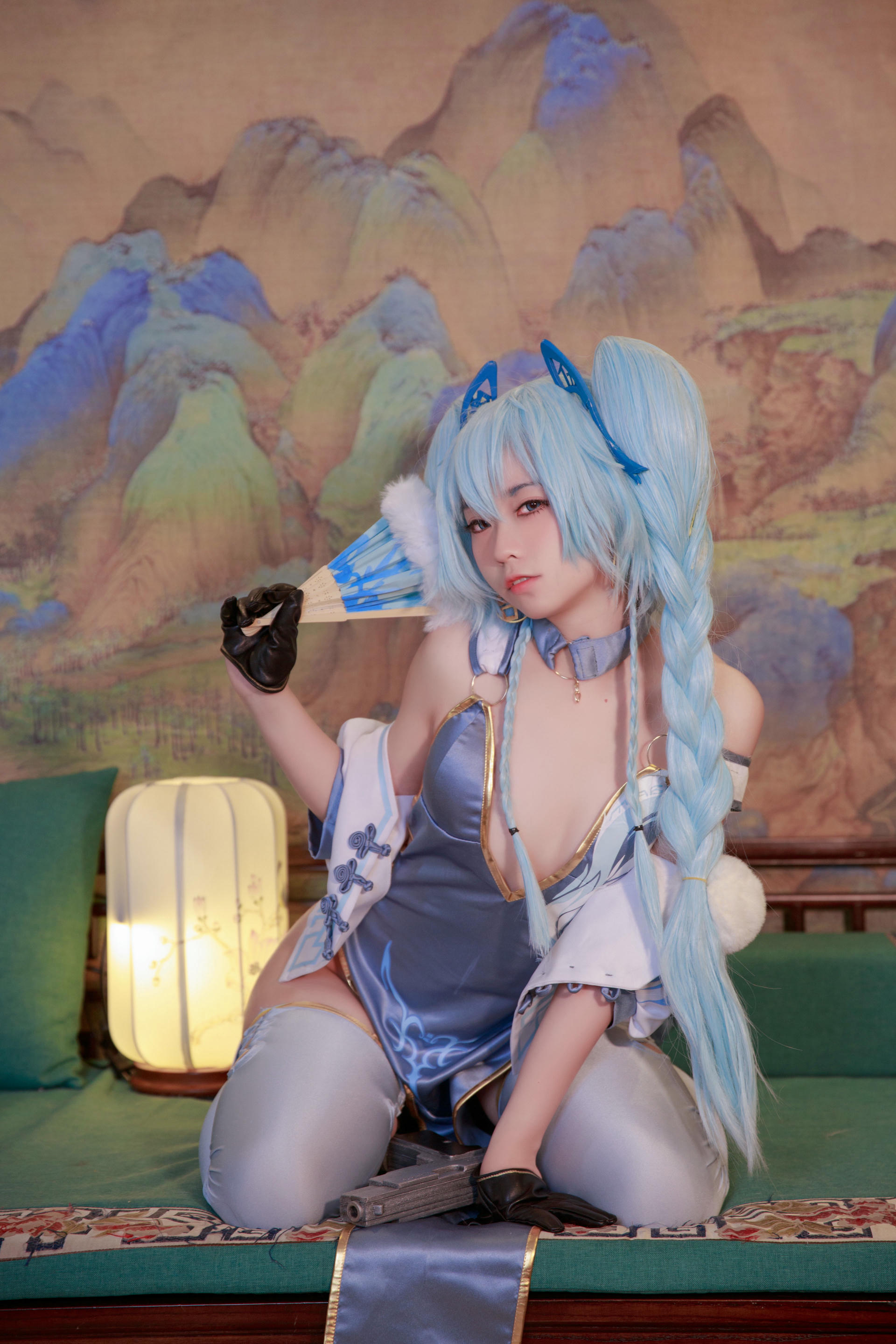 G44不会受伤 NO.003 pa15旗袍 翠雀媚 [20P-69MB]_第1集