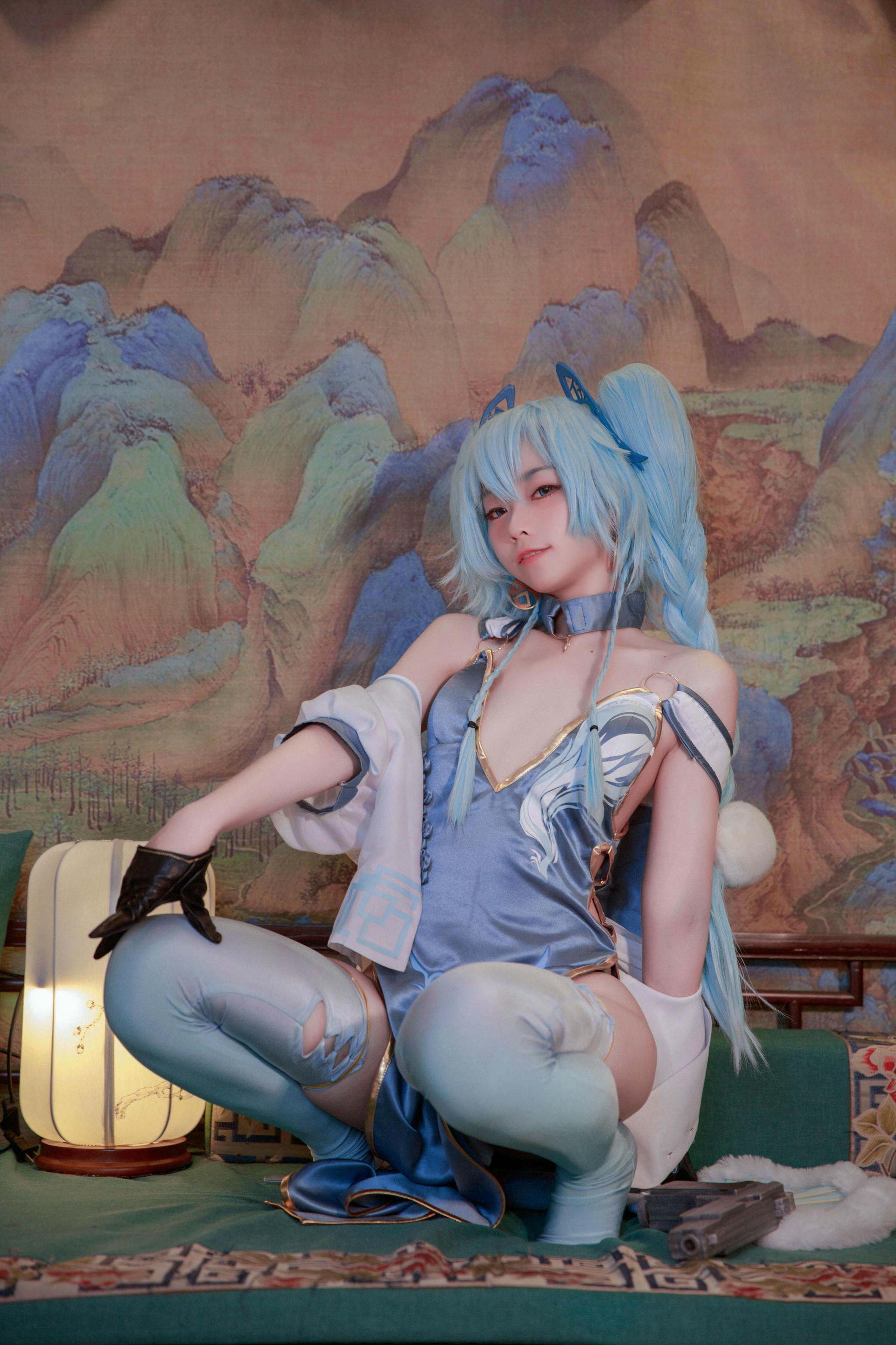 G44不会受伤 NO.003 pa15旗袍 翠雀媚 [20P-69MB]_第1集