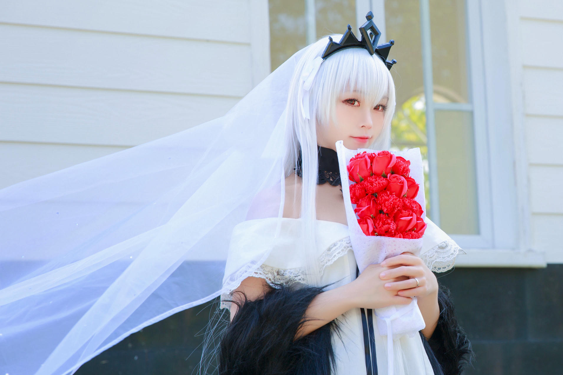 G44不会受伤 NO.004 G44 98K婚纱 德皇 [25P-70MB]_第1集