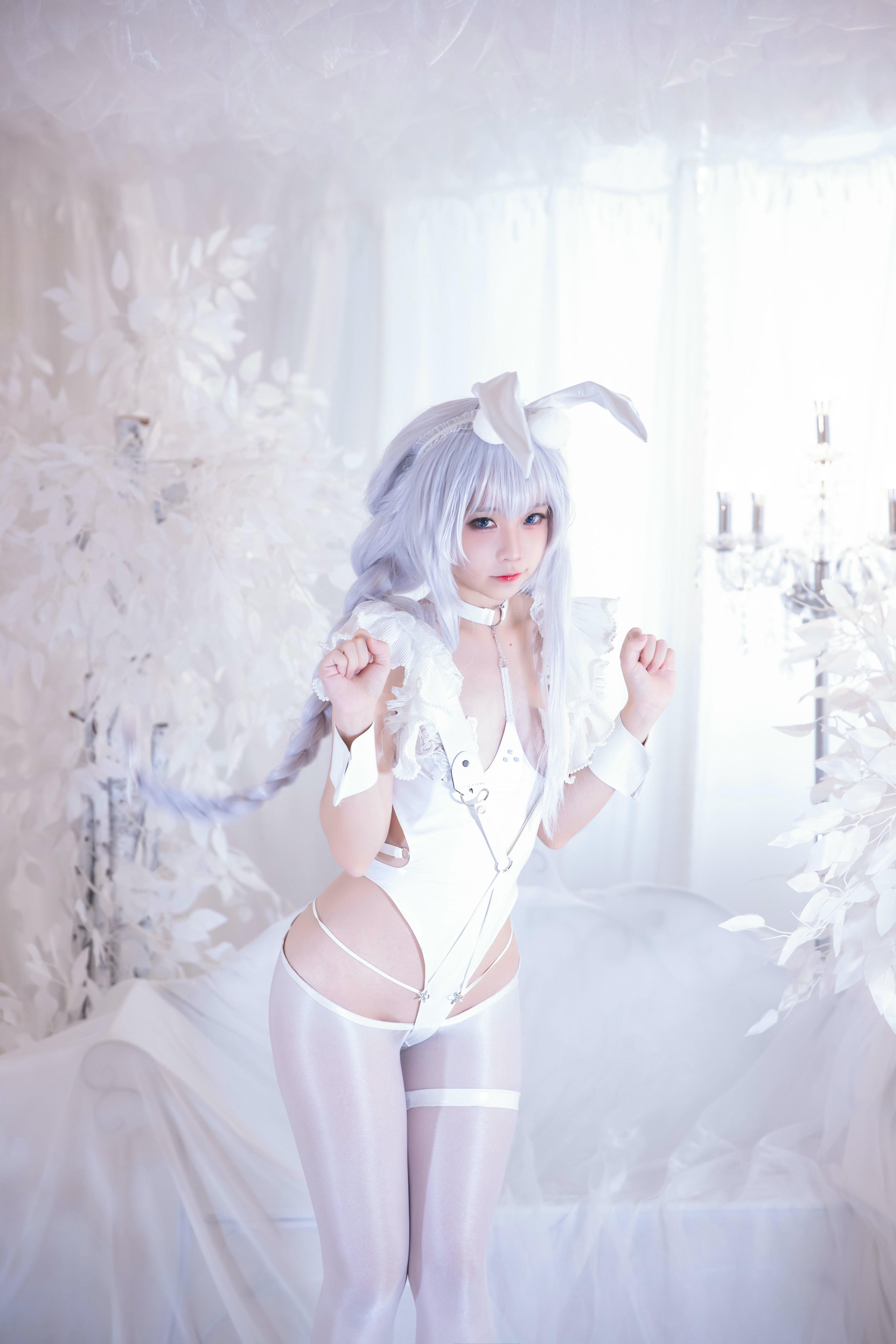 G44不会受伤 NO.044 恶毒皮肤 懒懒的白兔 [25P-275MB]_第1集