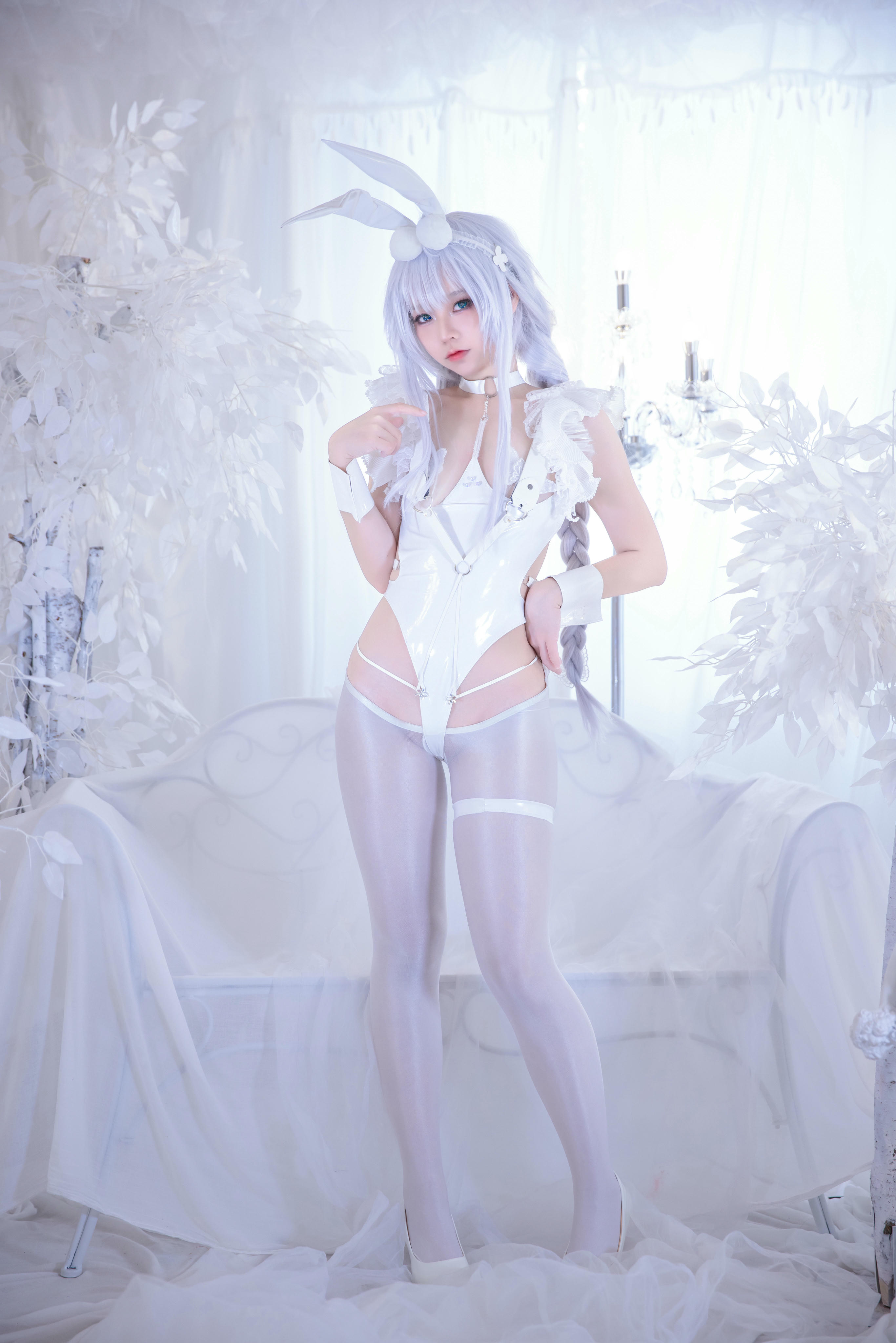 G44不会受伤 NO.044 恶毒皮肤 懒懒的白兔 [25P-275MB]_第1集