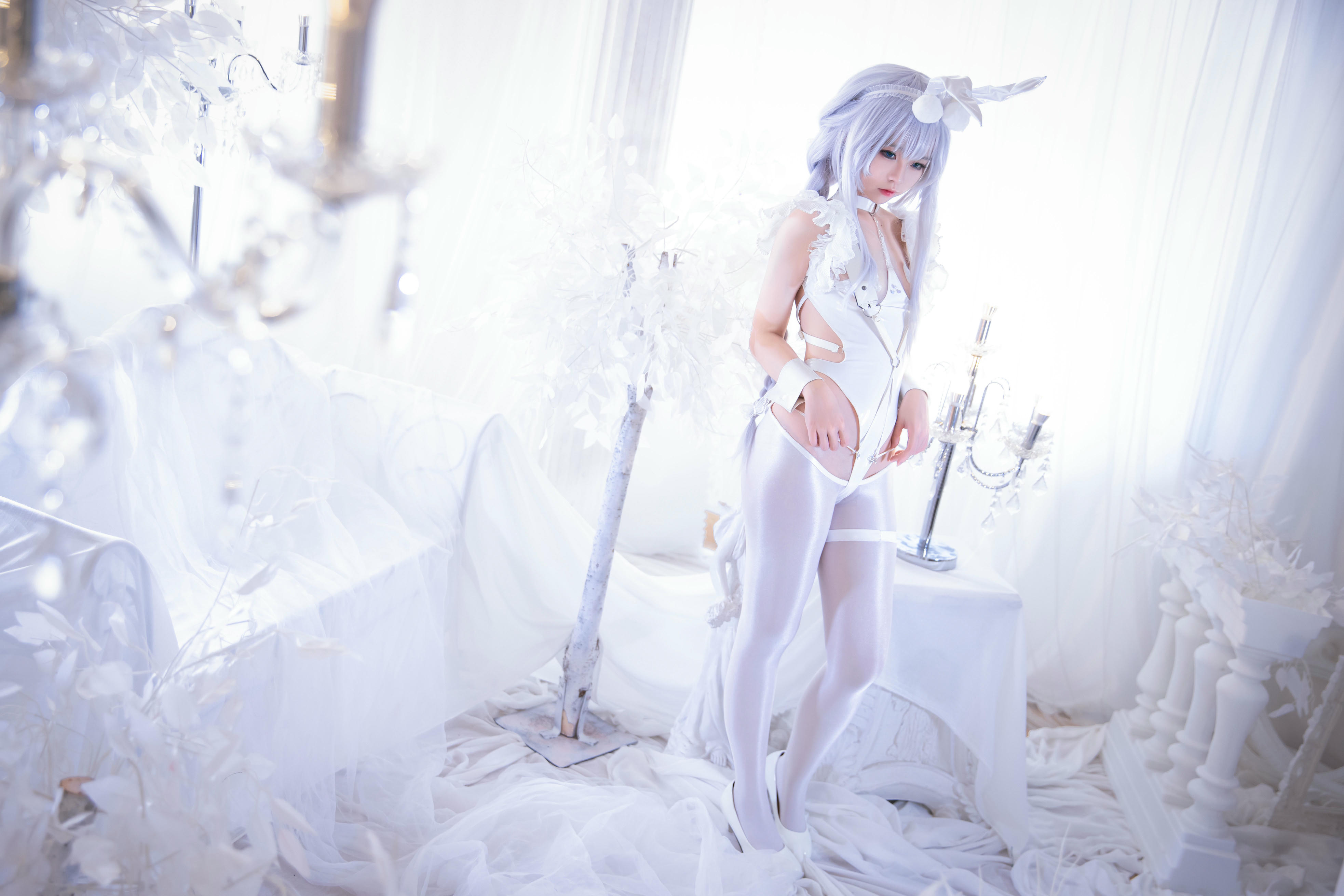 G44不会受伤 NO.044 恶毒皮肤 懒懒的白兔 [25P-275MB]_第1集