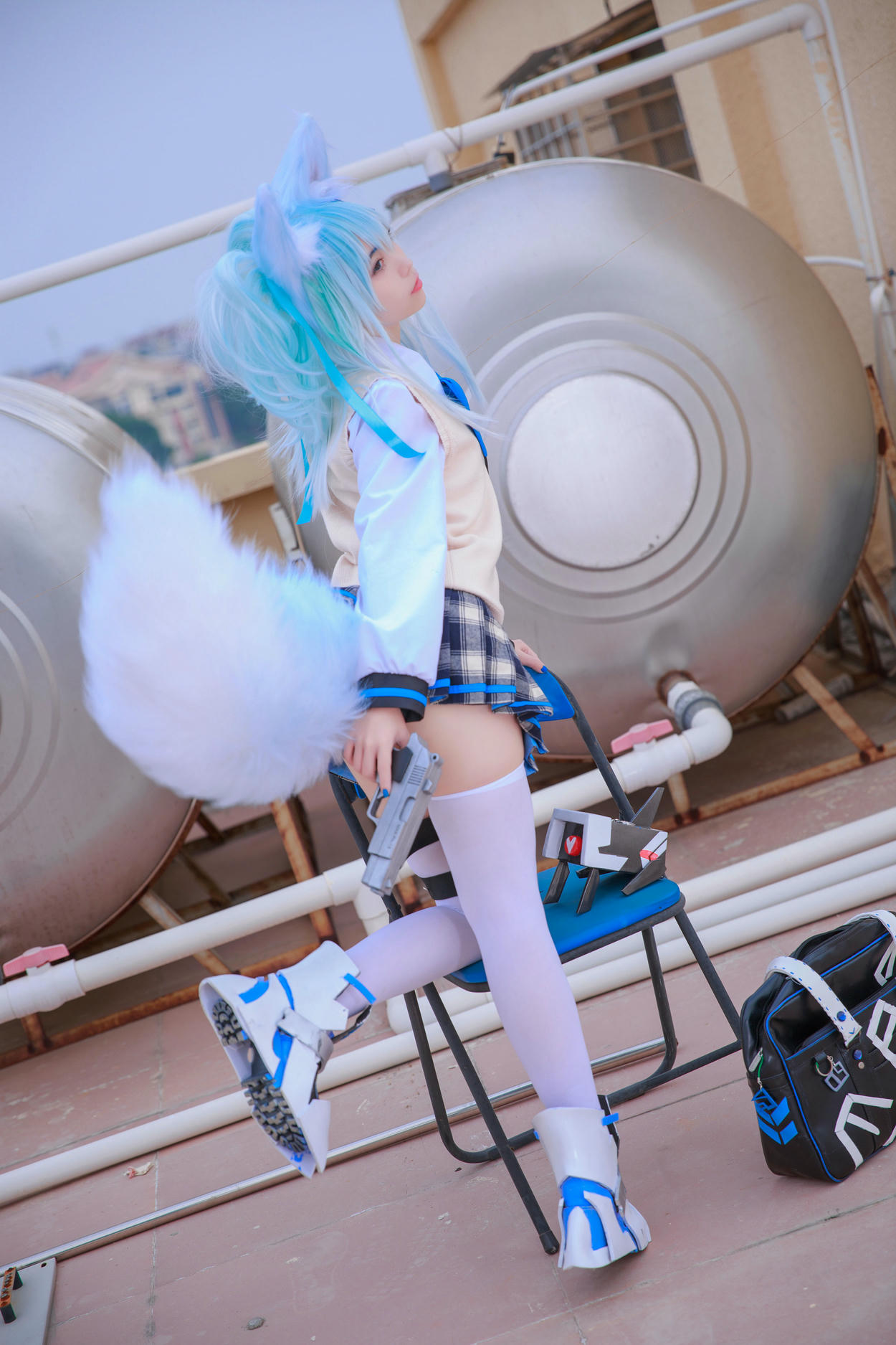 G44不会受伤 NO.049 少女前线 PA15校服 [33P-47MB]_第1集