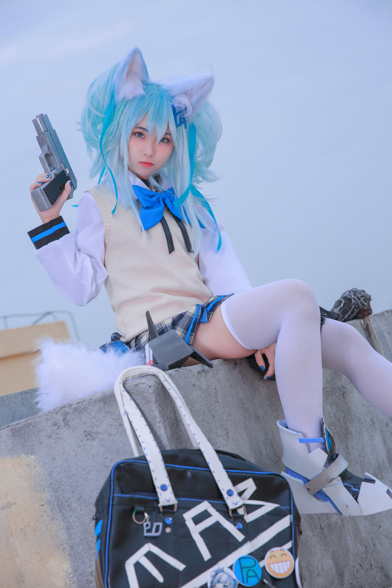 G44不会受伤 NO.049 少女前线 PA15校服 [33P-47MB]_第1集