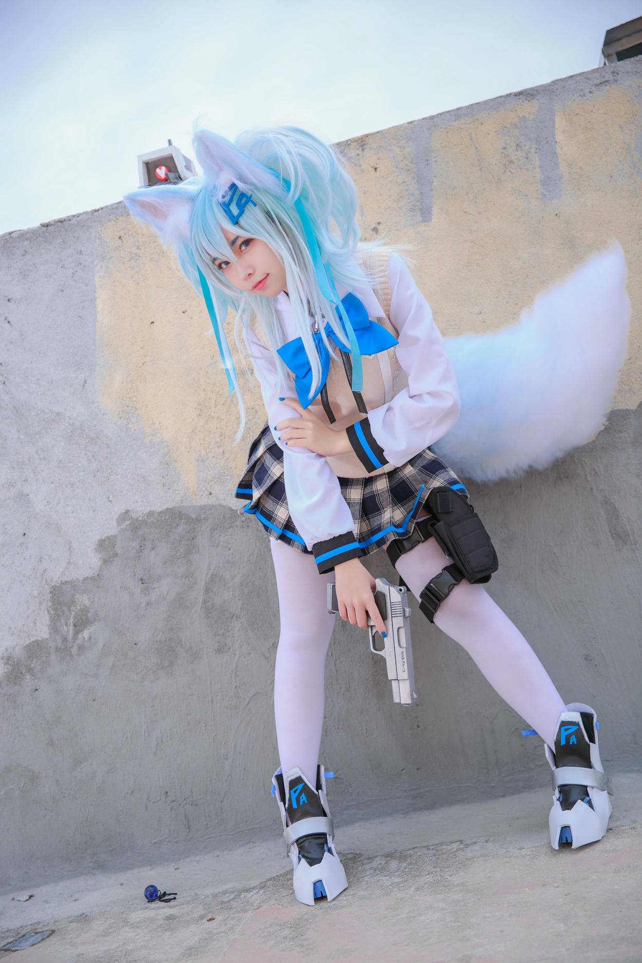 G44不会受伤 NO.049 少女前线 PA15校服 [33P-47MB]_第2集