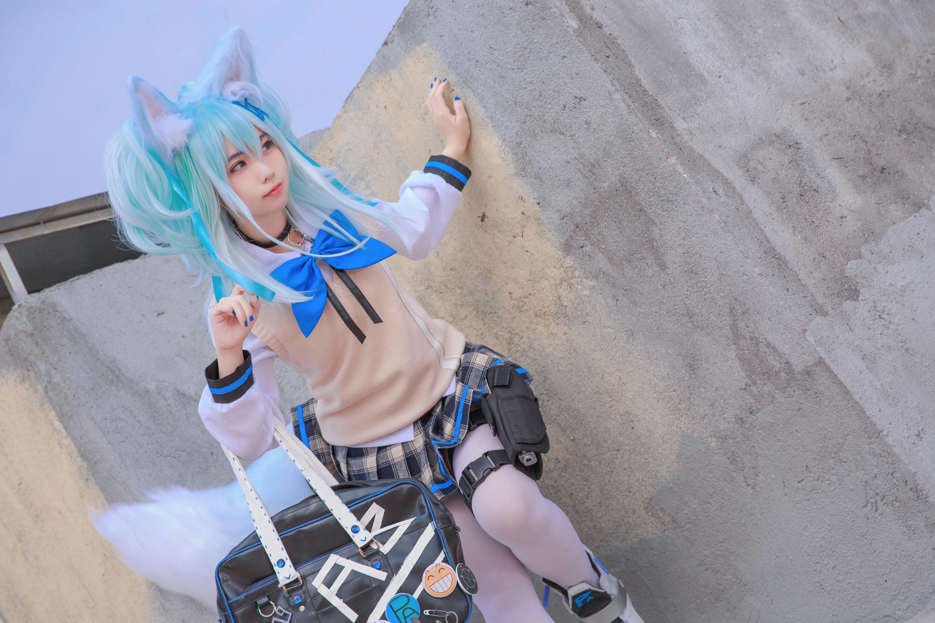 G44不会受伤 NO.049 少女前线 PA15校服 [33P-47MB]_第2集