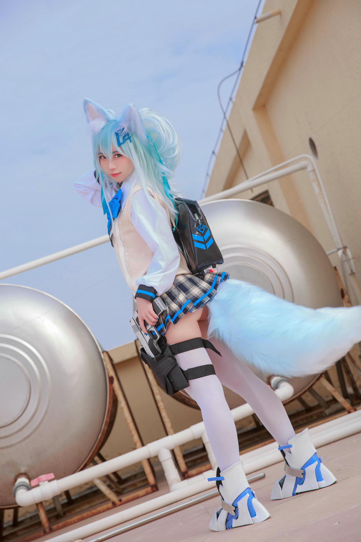 G44不会受伤 NO.049 少女前线 PA15校服 [33P-47MB]_第2集