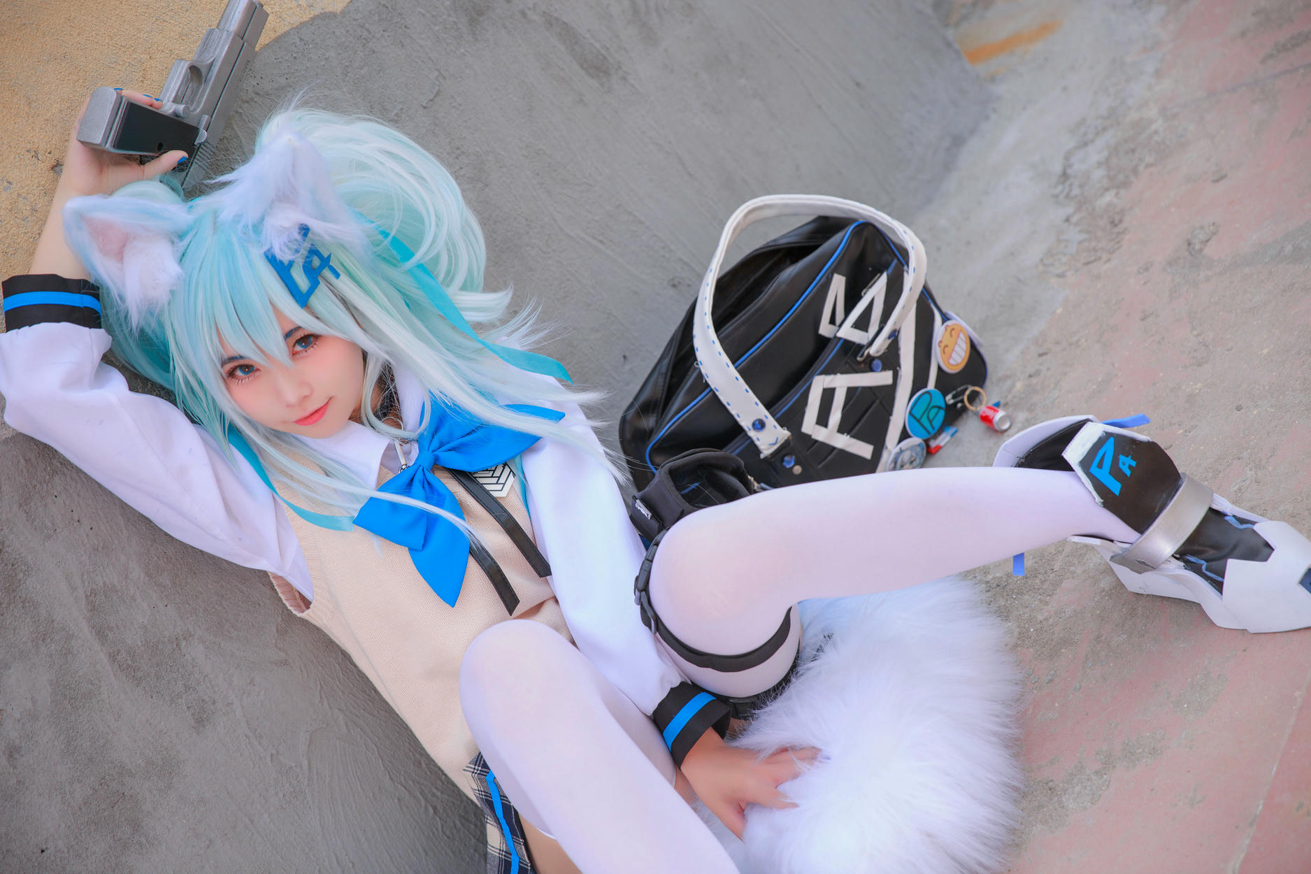 G44不会受伤 NO.049 少女前线 PA15校服 [33P-47MB]_第2集