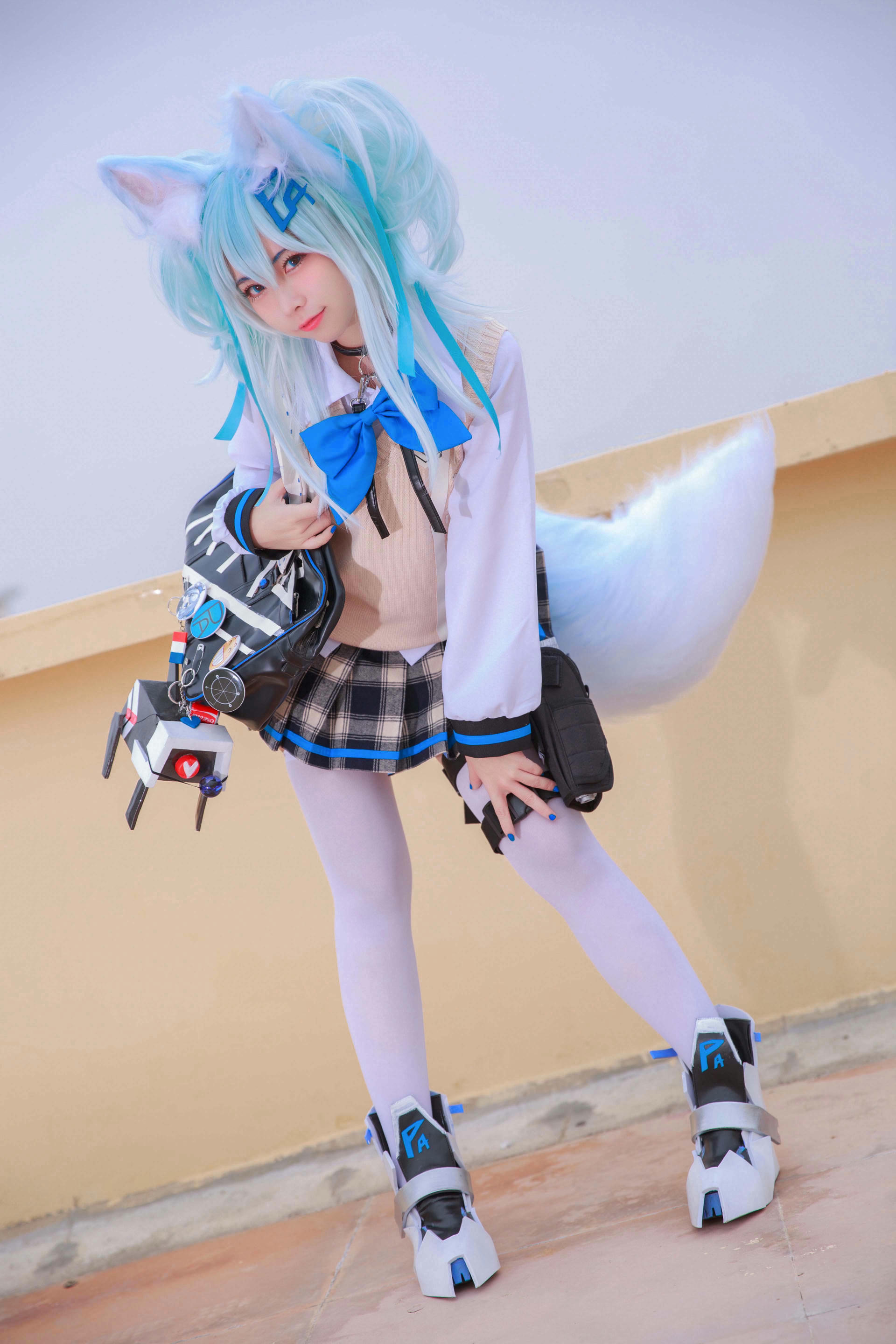 G44不会受伤 NO.049 少女前线 PA15校服 [33P-47MB]_第2集