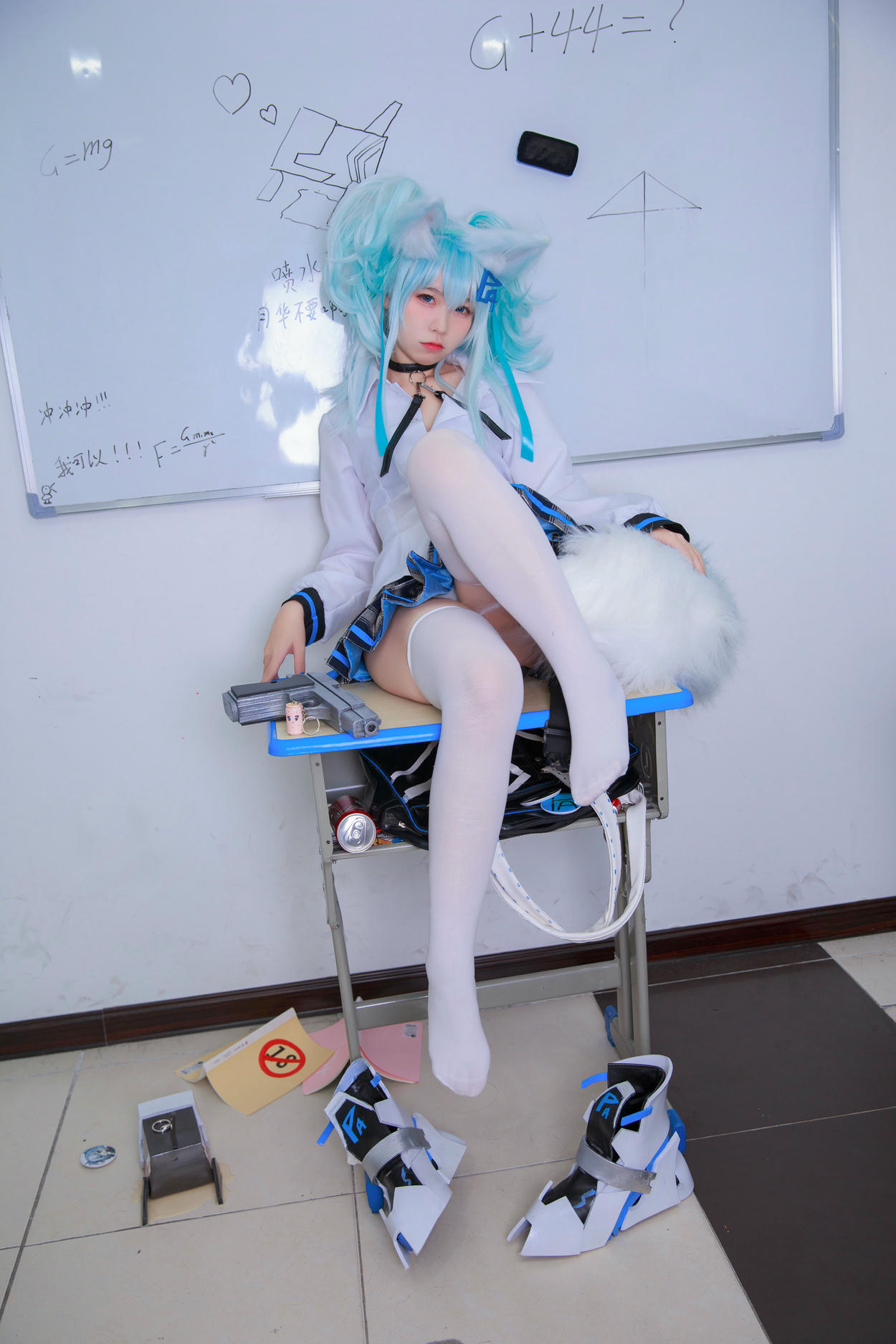 G44不会受伤 NO.049 少女前线 PA15校服 [33P-47MB]_第1集