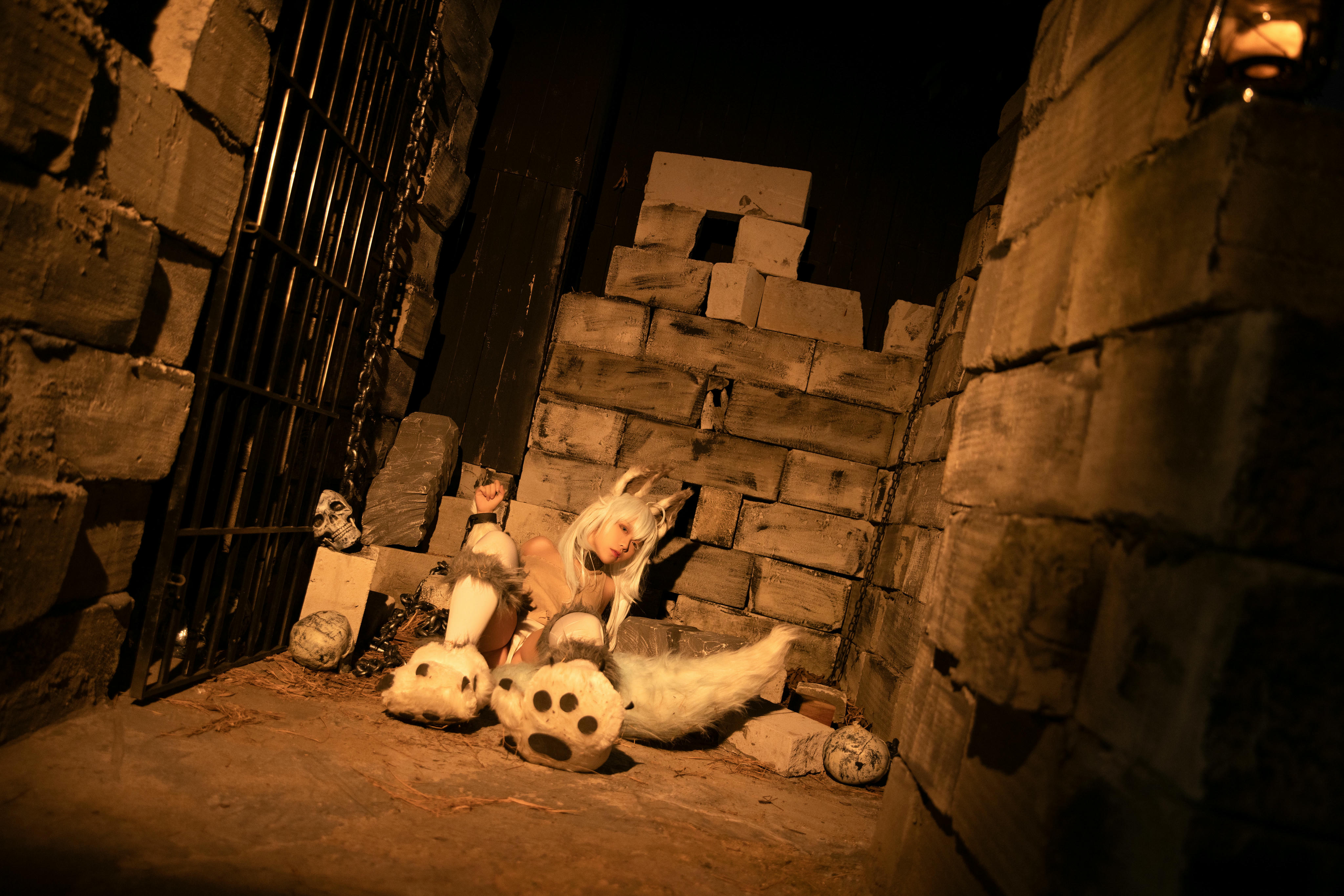 G44不会受伤 NO.055 回复术士的重启人生刹那常服+地牢 [26P-299MB]_第2集