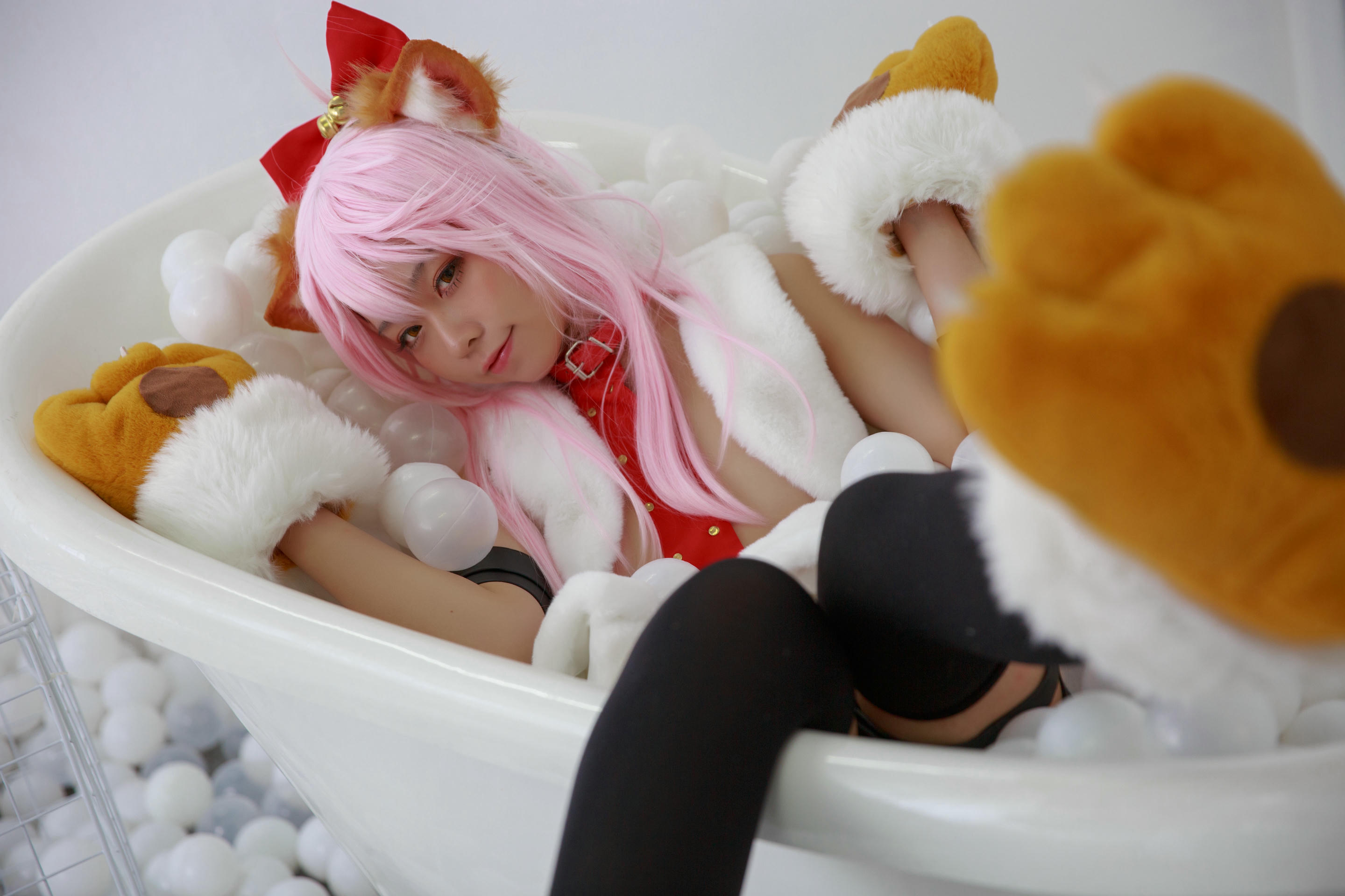 G44不会受伤 NO.060 小黑猫娘 [20P-42MB]_第1集