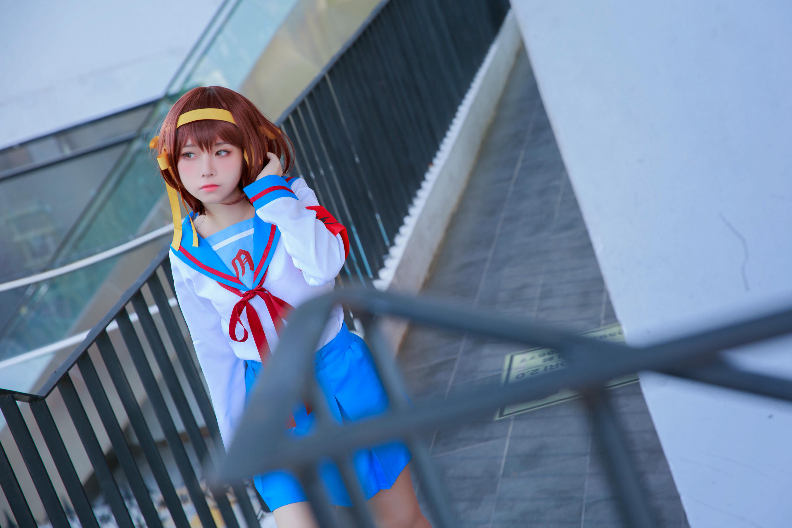 G44不会受伤 NO.065 凉宫 制服 [20P-51MB]_第1集