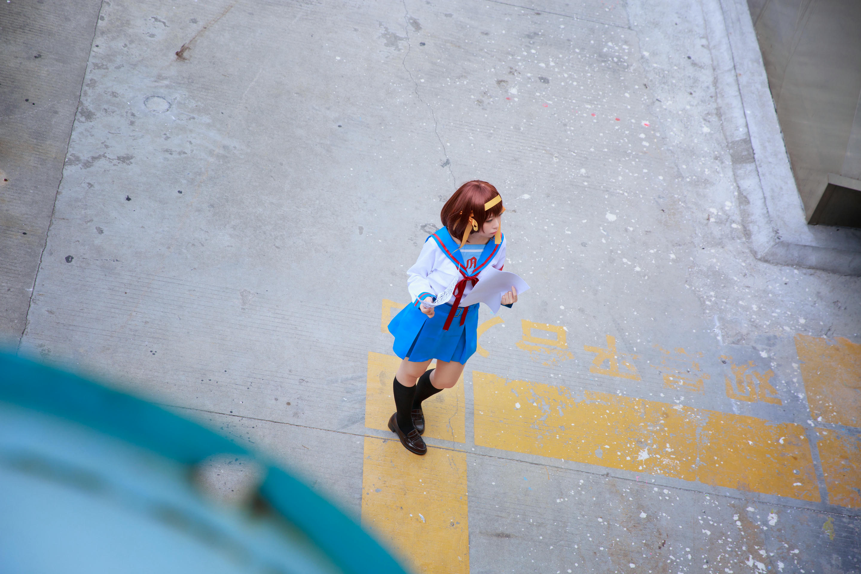 G44不会受伤 NO.065 凉宫 制服 [20P-51MB]_第1集