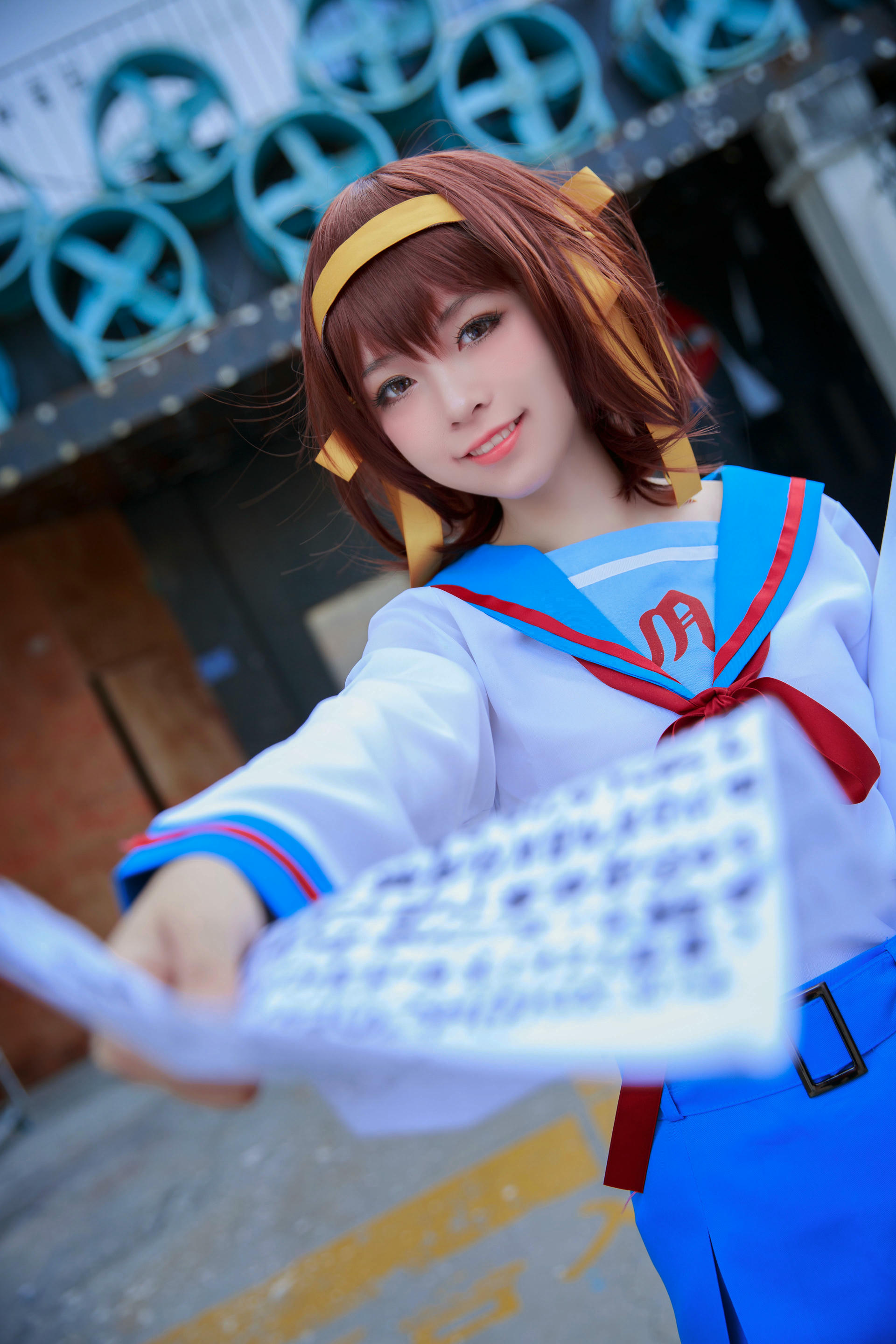 G44不会受伤 NO.065 凉宫 制服 [20P-51MB]_第1集