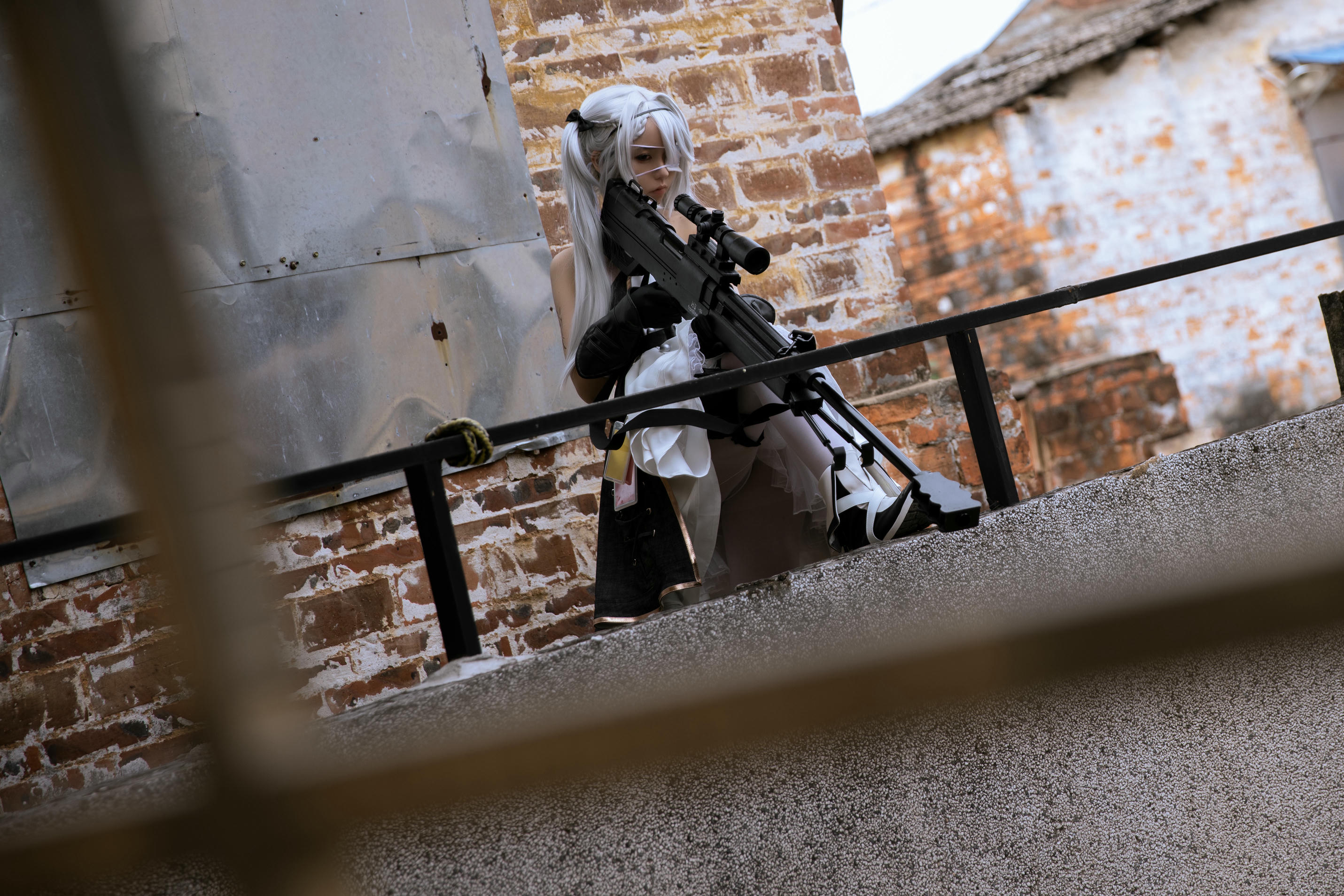 G44不会受伤 NO.082 少女前线 HS-50 [40P-310MB]_第1集