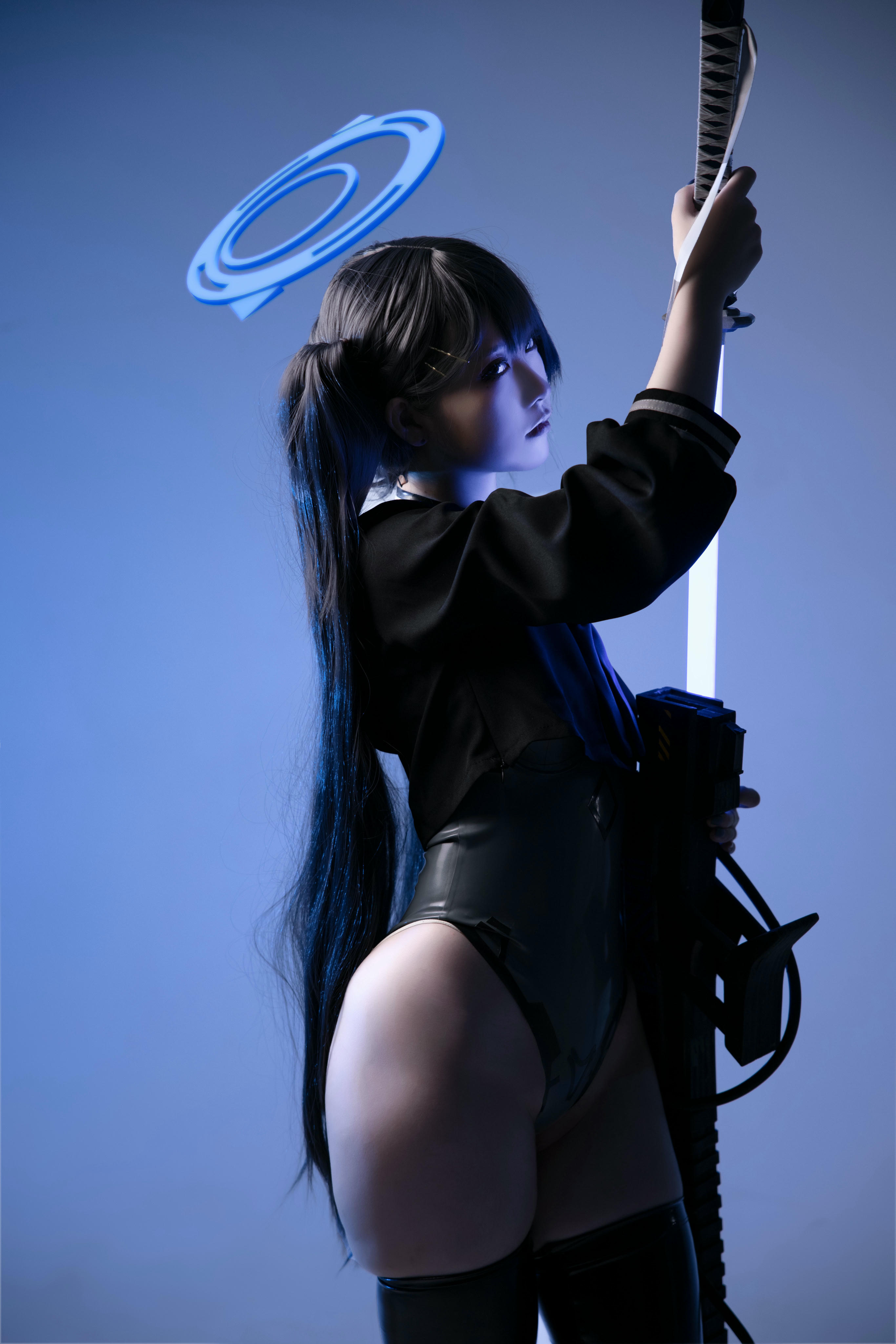 G44不会受伤 NO.086 碧蓝档案 猫塚响 [30P-495MB]_第1集